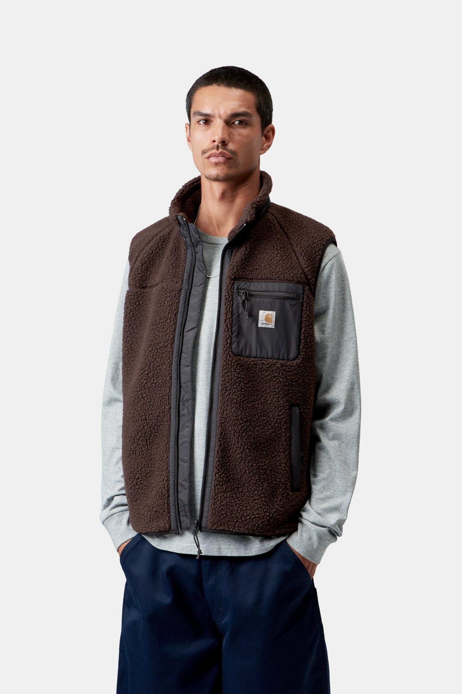 Prentis Vest Liner - Palisander / Black 2