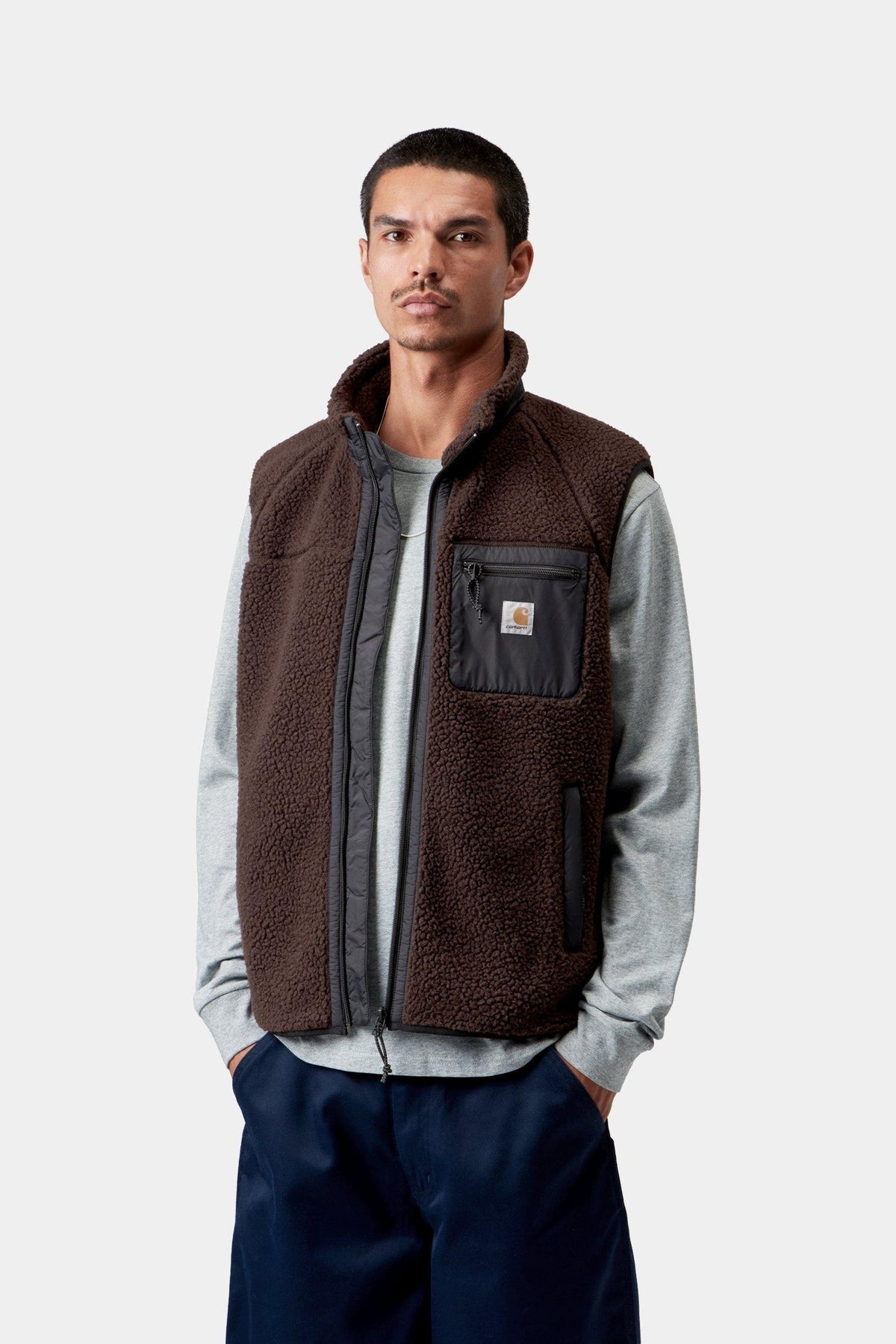 Prentis Vest Liner - Palisander / Black