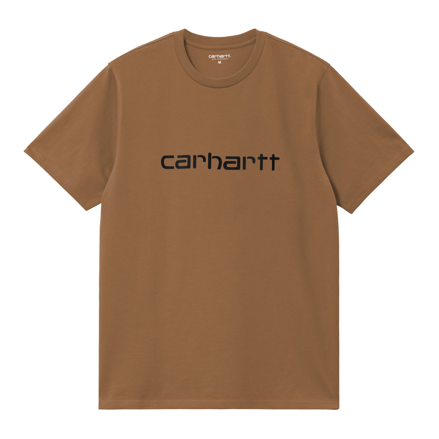 S/S Script T-Shirt - WIP H Brown / Black