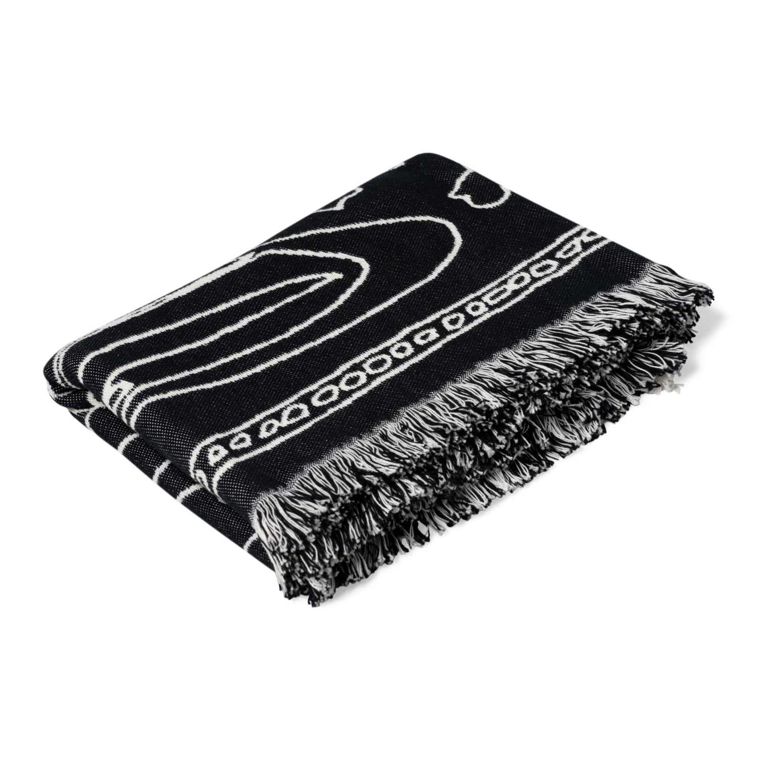 HACKWORK BLANKET  - Black / Wax