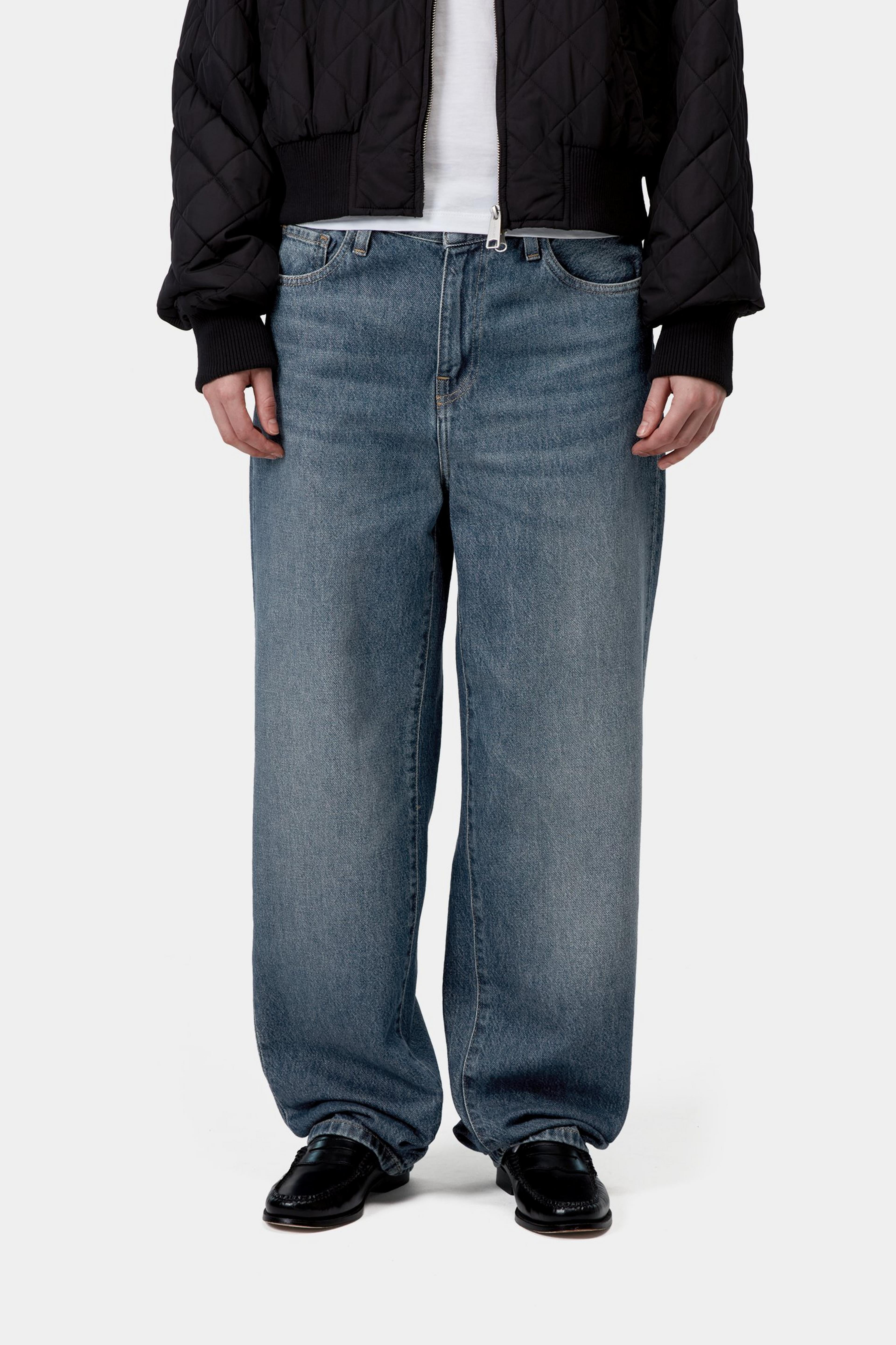 W' Arin Pant - Blue (dark used wash) 2