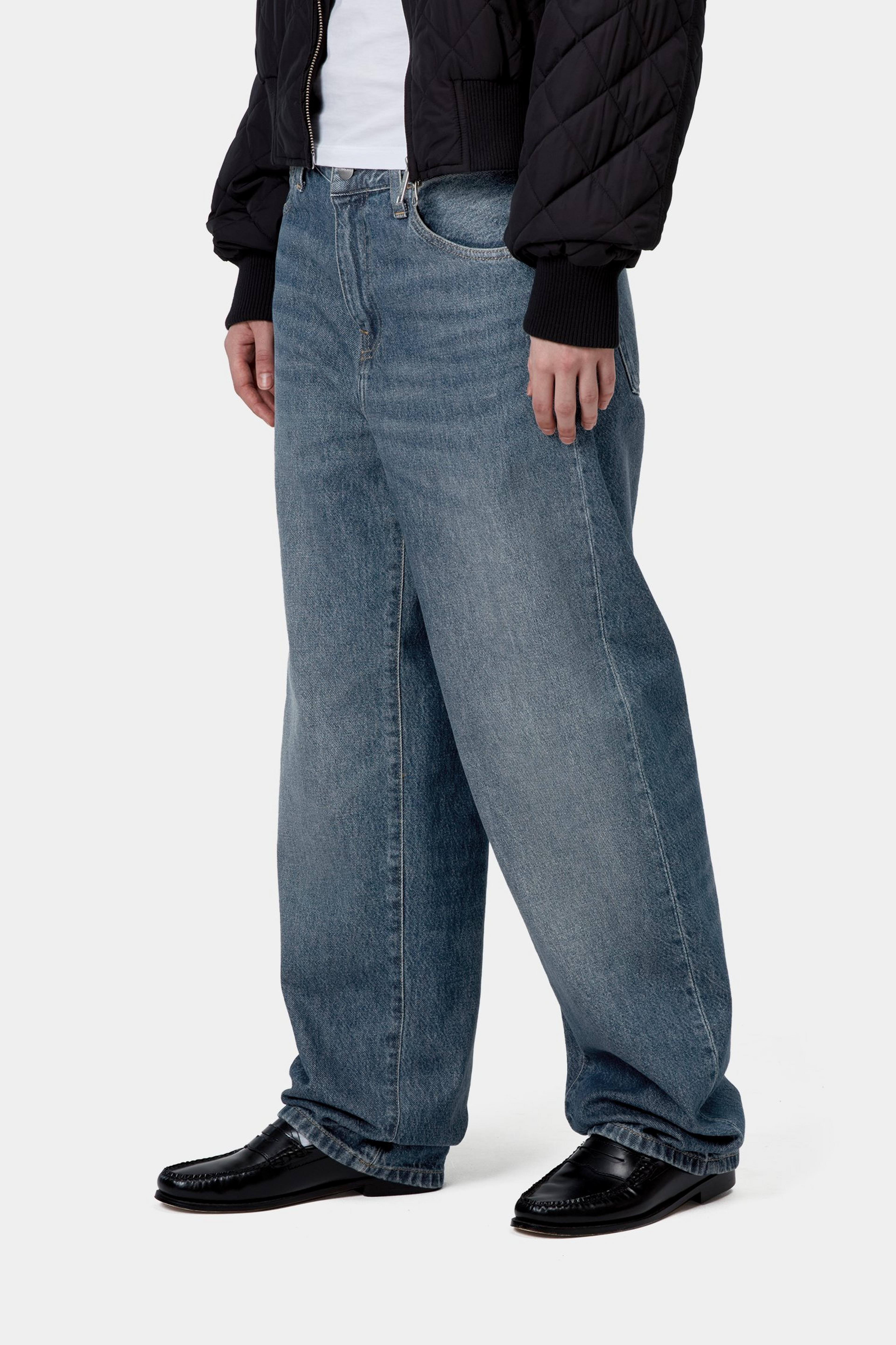 W' Arin Pant - Blue (dark used wash) 3