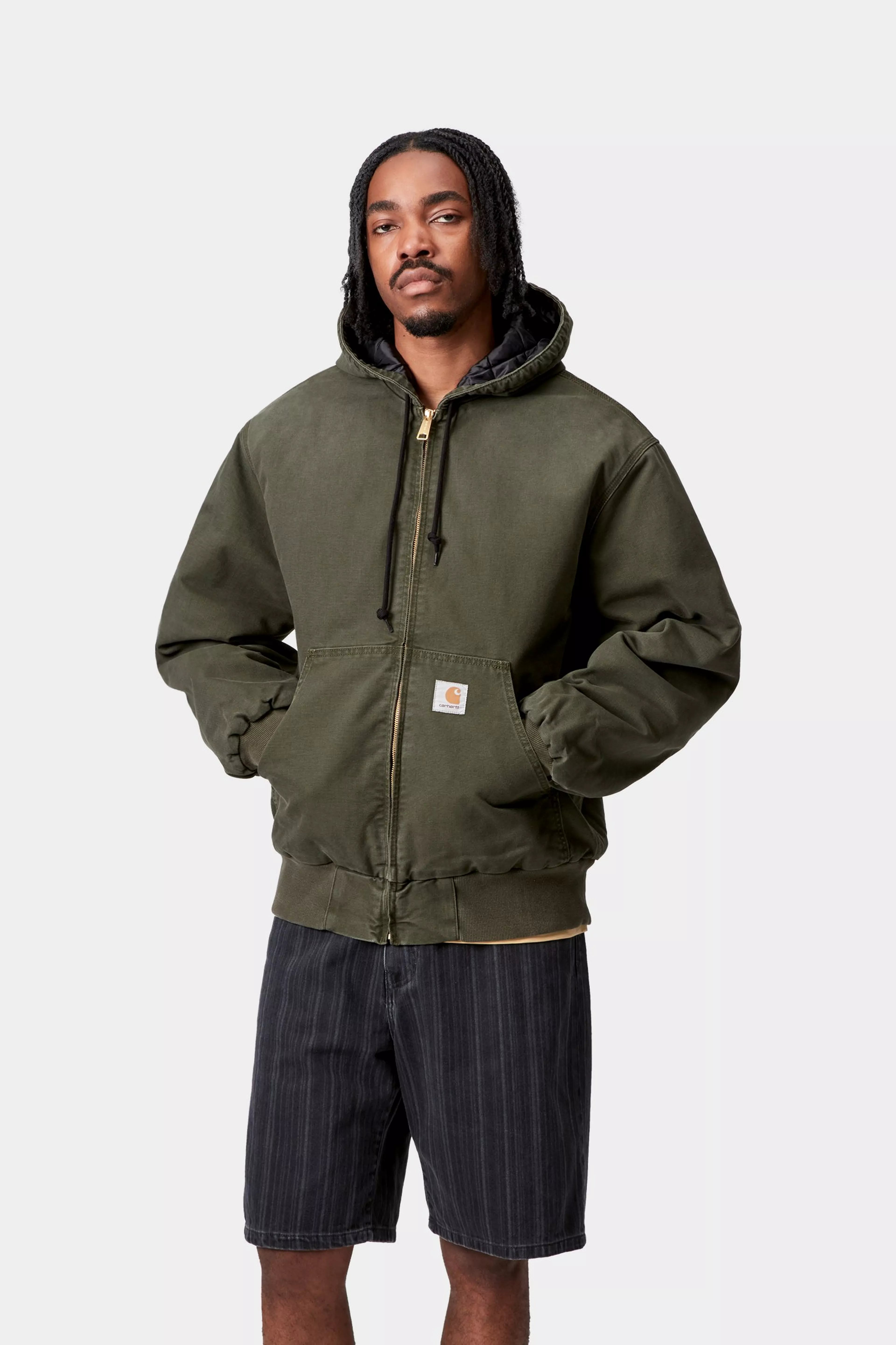 OG ACTIVE JACKET  - Olive (stone canvas)