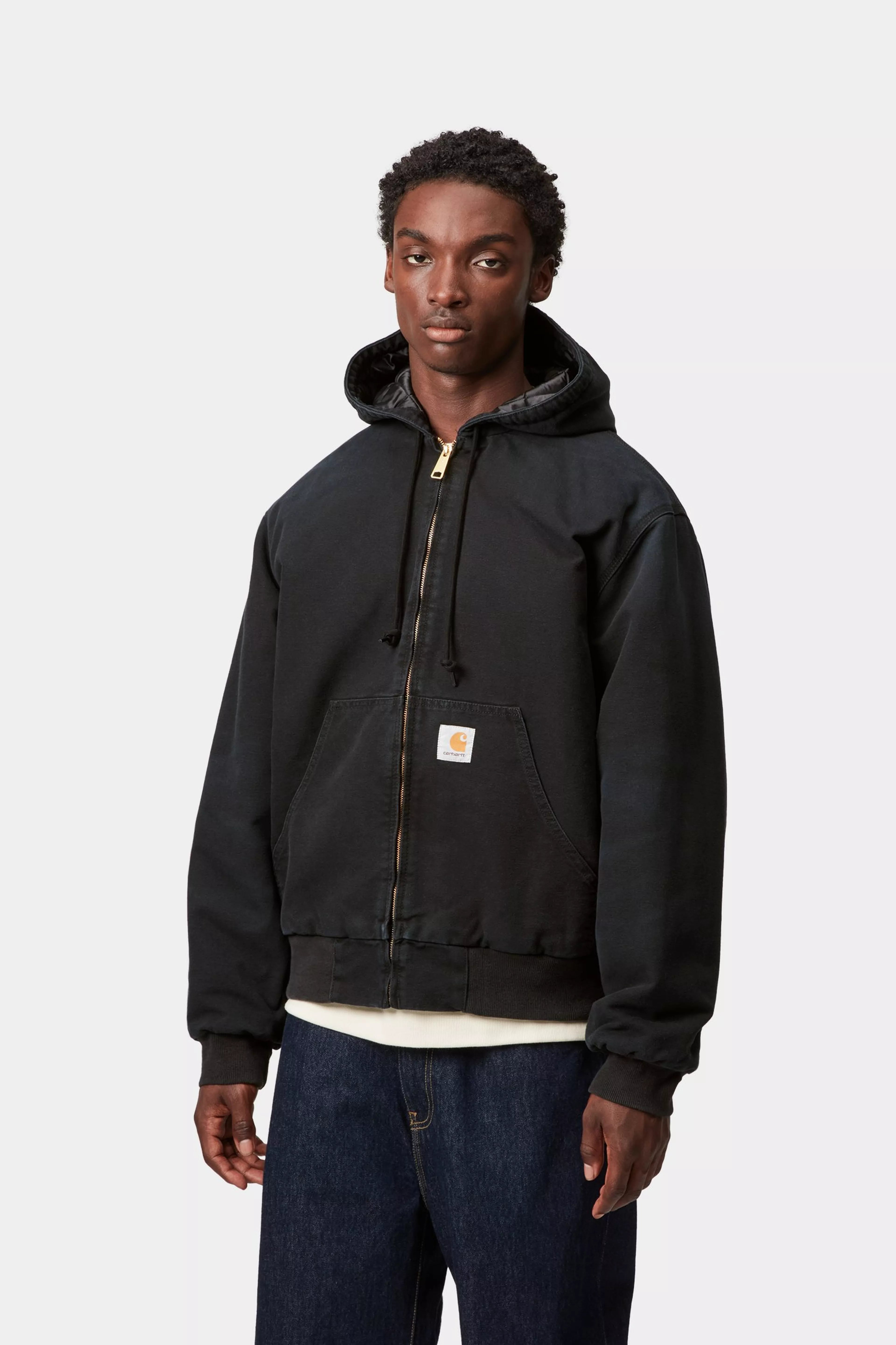 OG ACTIVE JACKET  - Black (stone canvas)