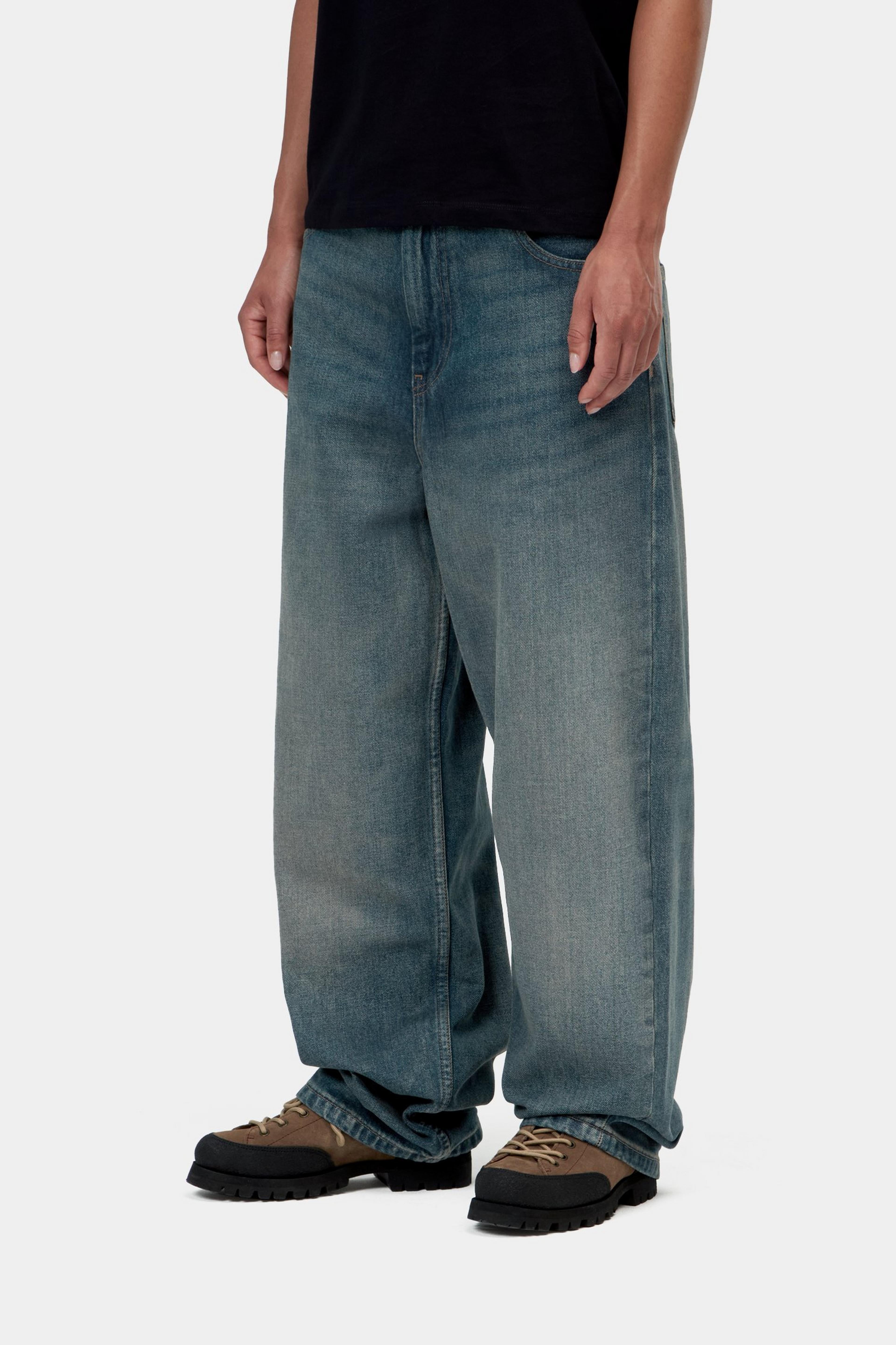 W' Brandon Pant - Blue, worn used wash