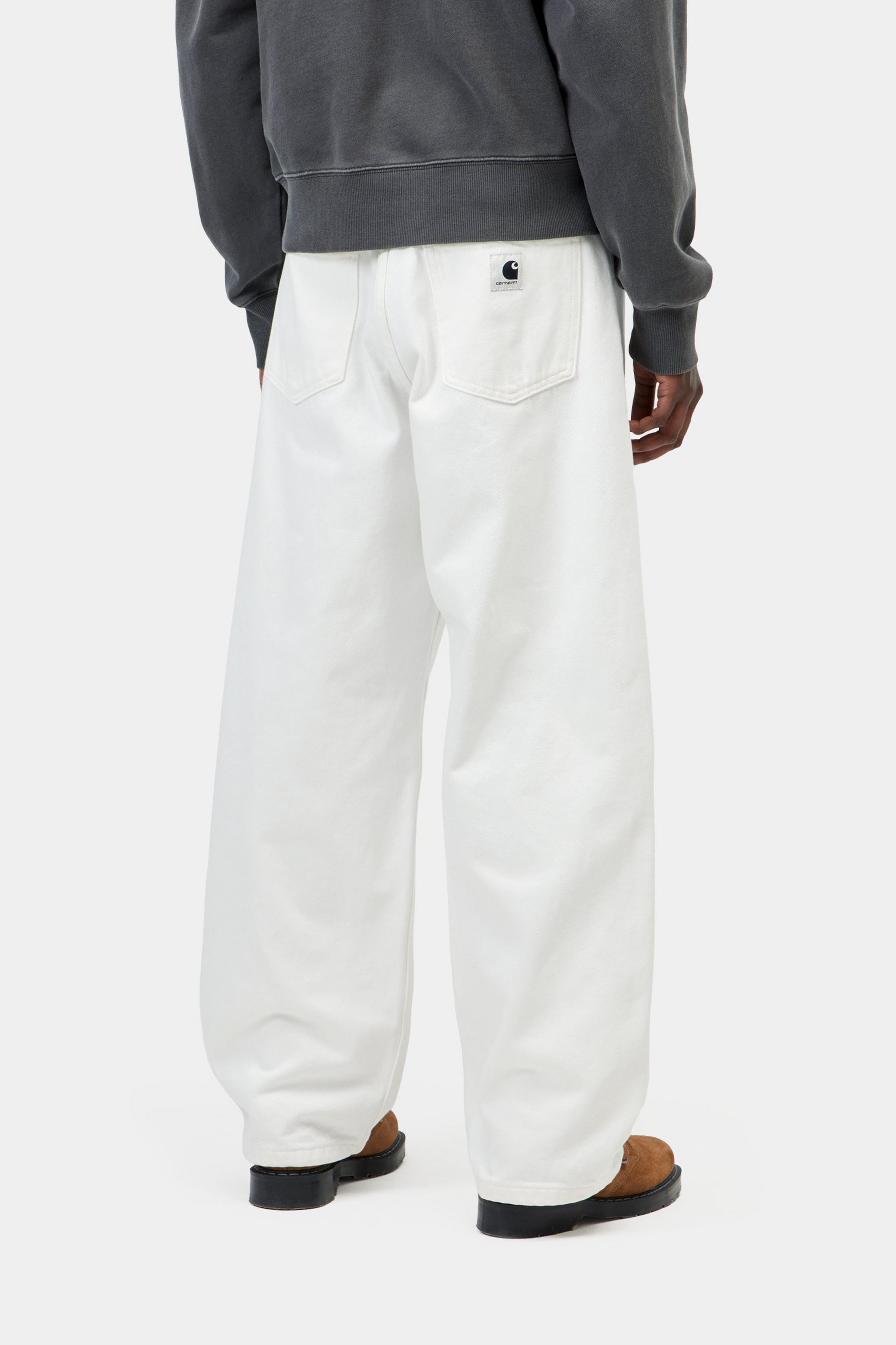 W' Brandon Pant - White (rinsed) 4