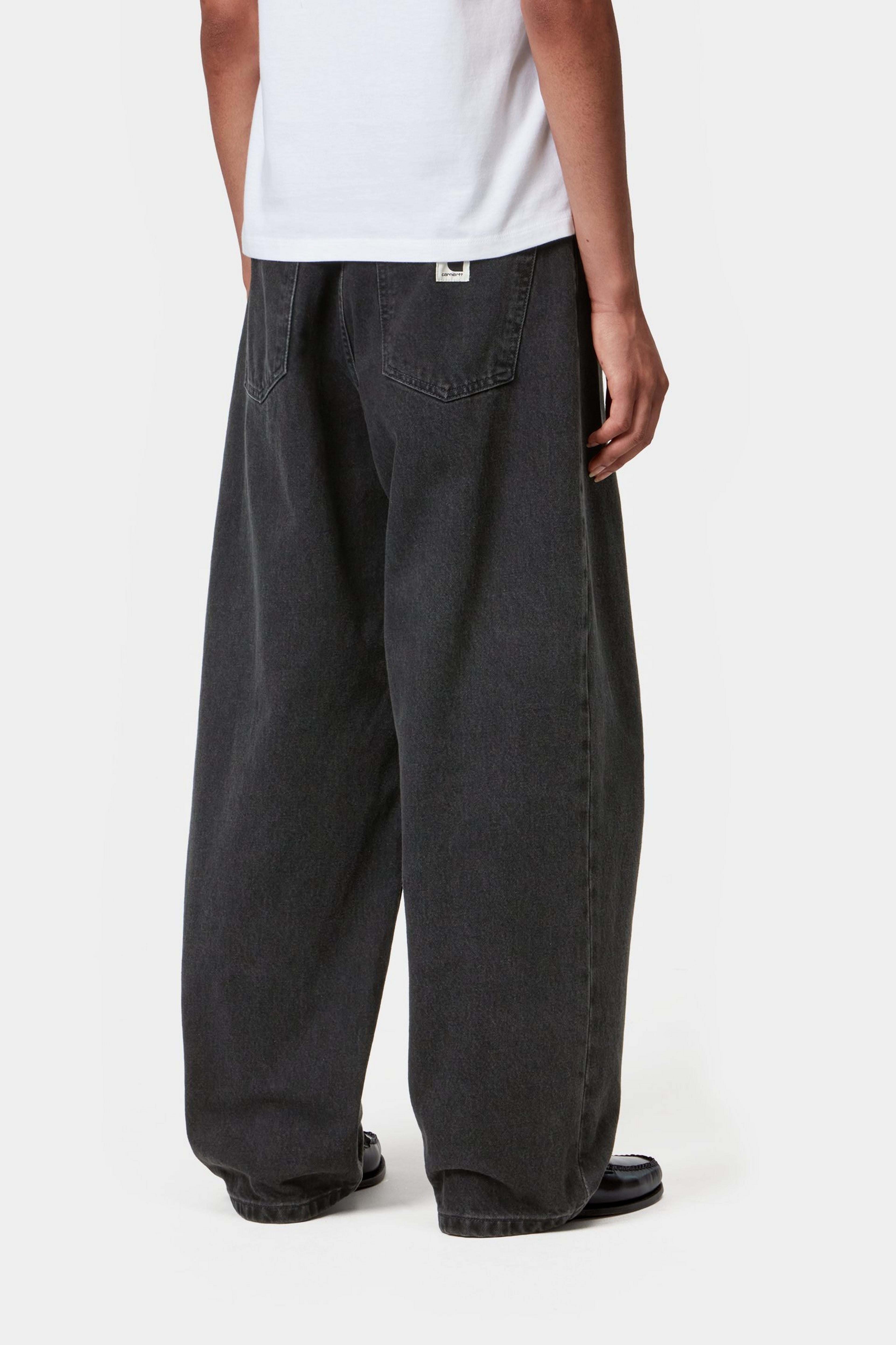 W' Brandon Pant - Black (stone washed) 4