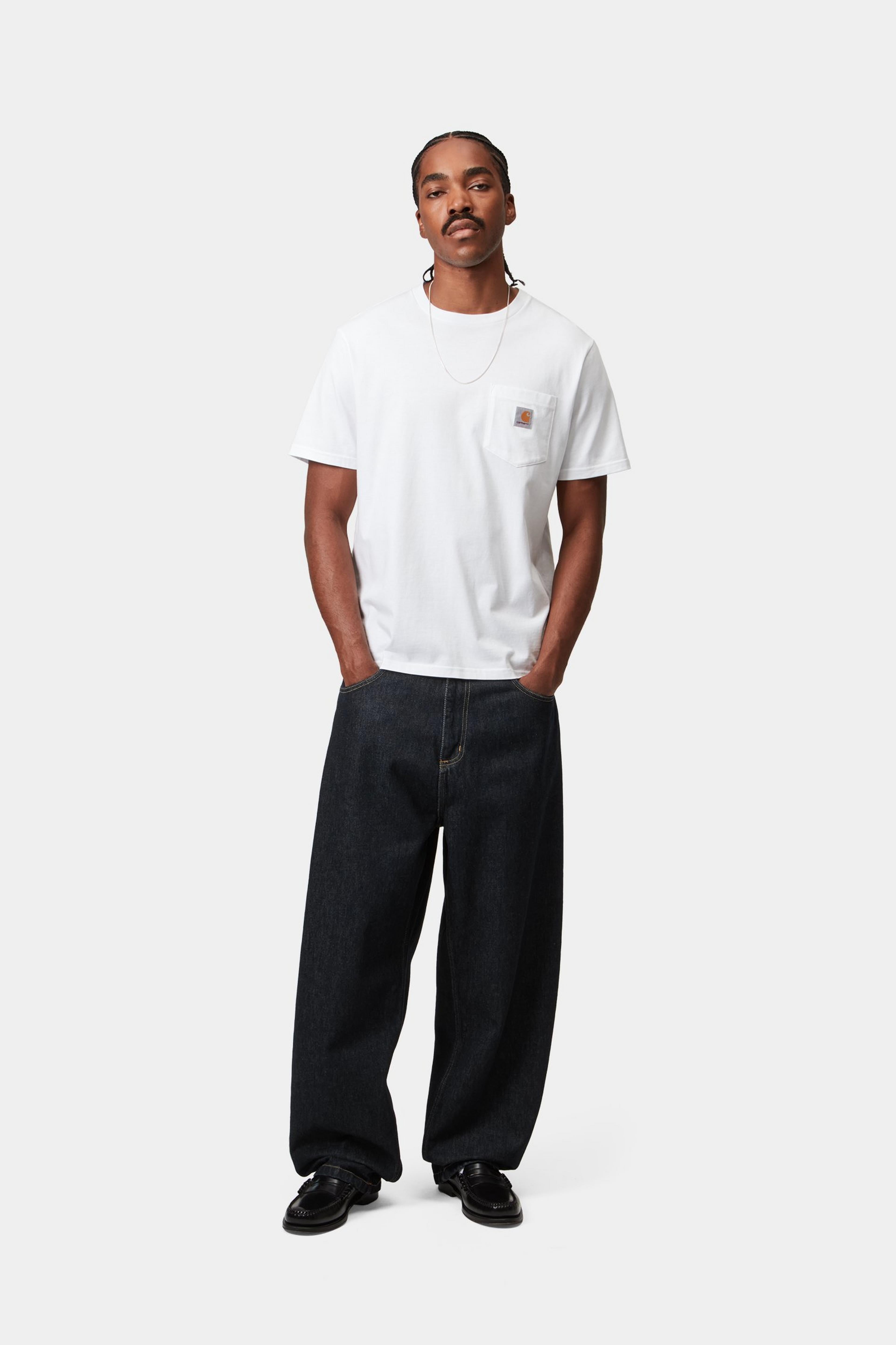 Brandon Pant - Blue, rinsed