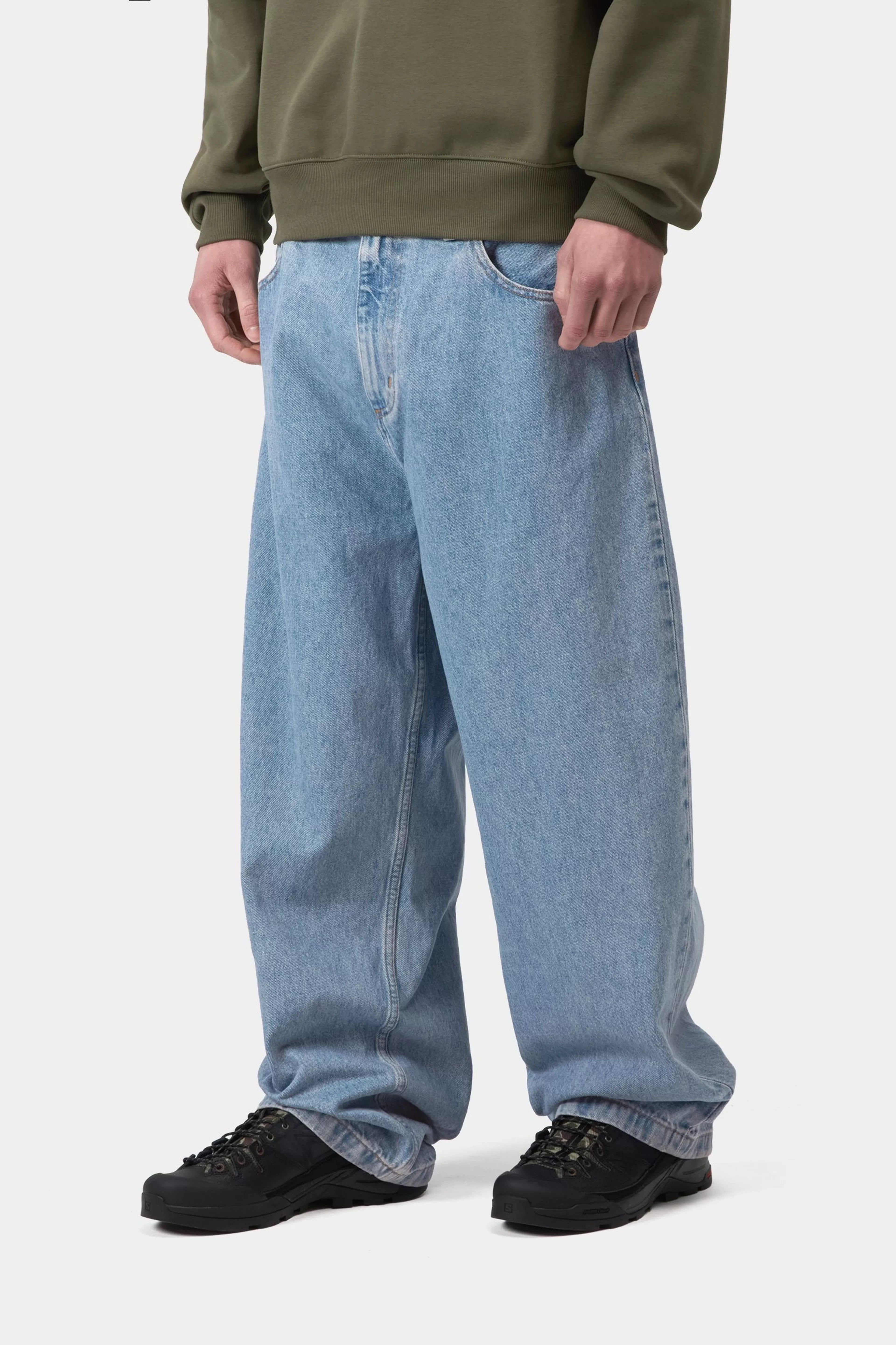 Brandon Pant - Blue (stone bleached) 3