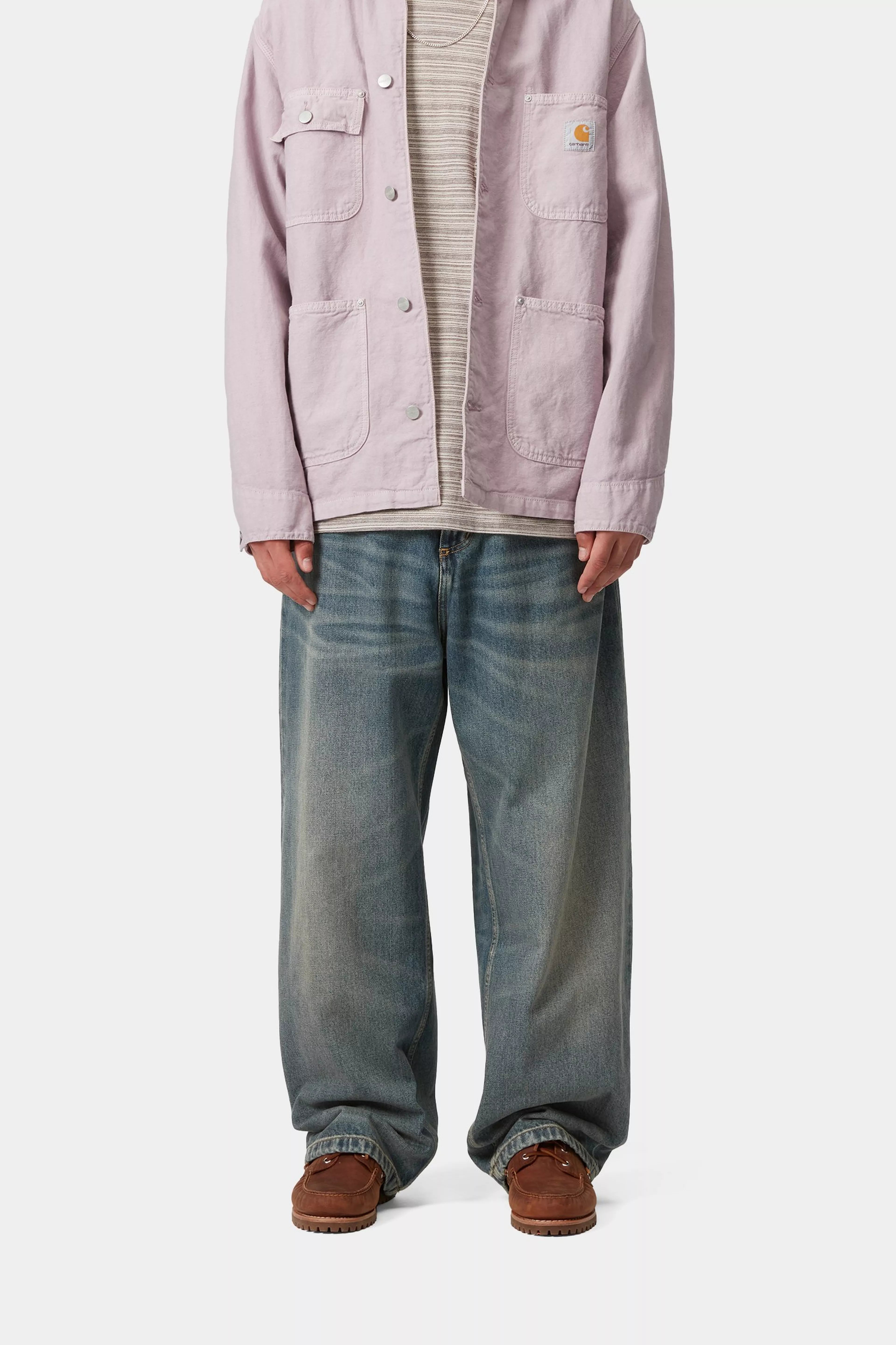 BRANDON PANT  - Blue (worn used wash)