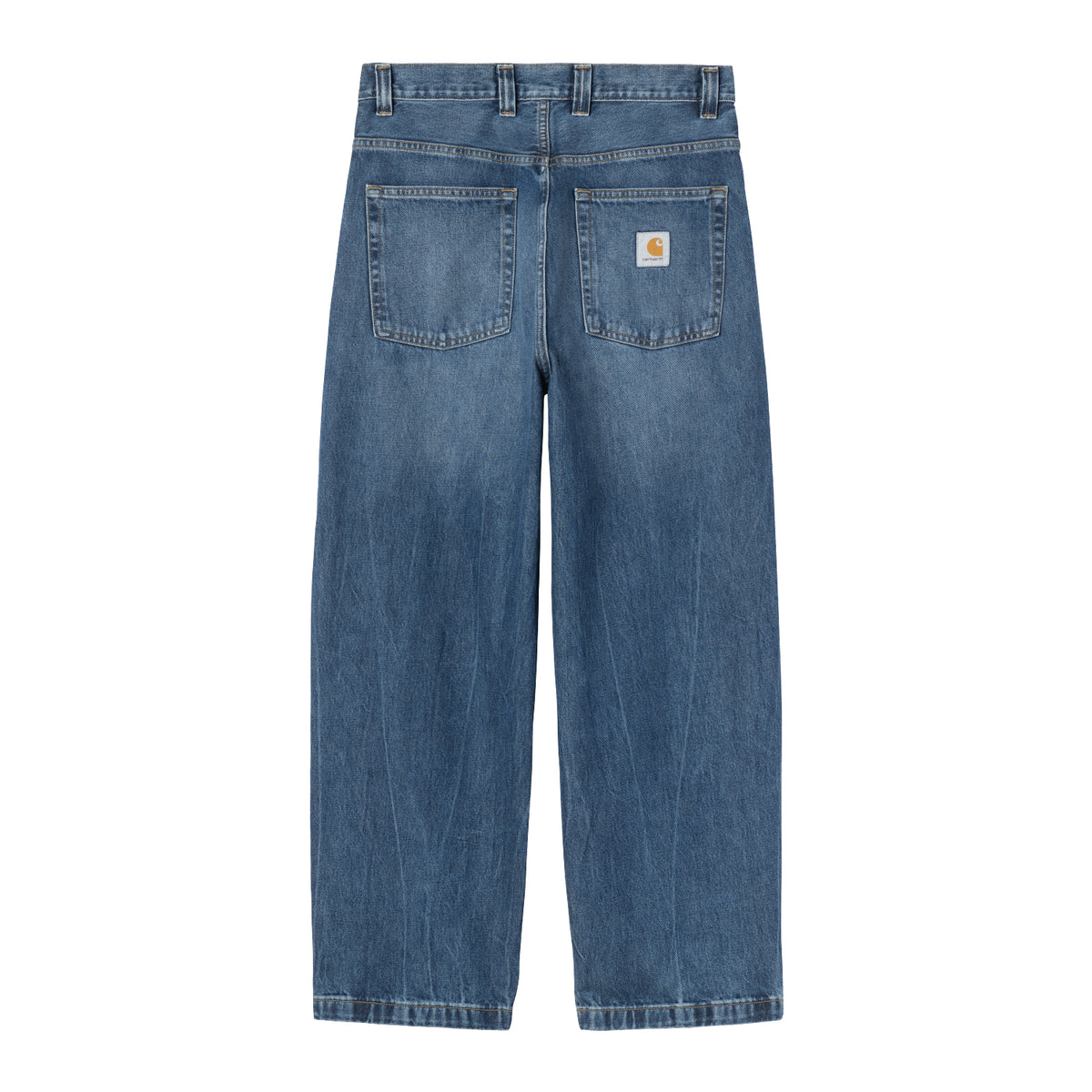 Brandon Pant - Blue, marble used wash