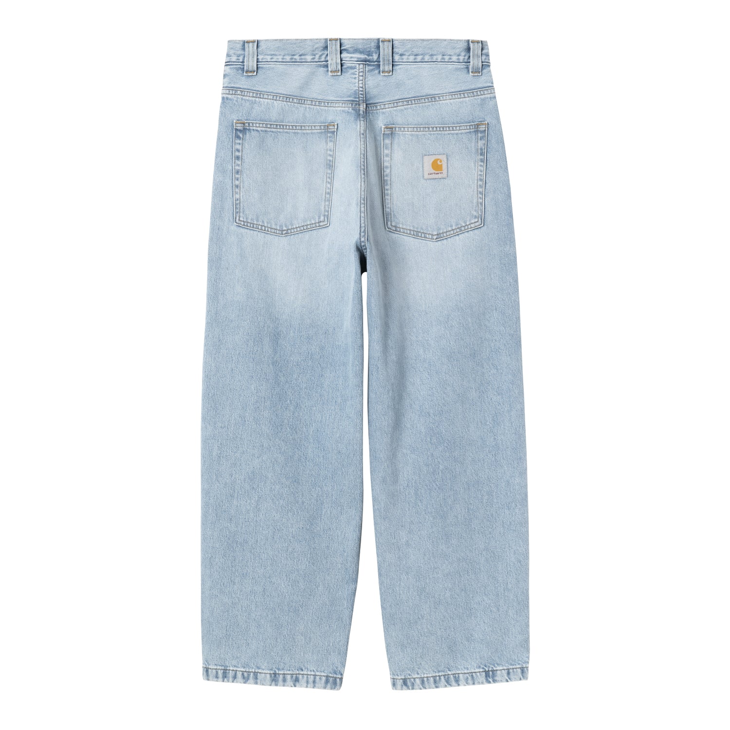 Brandon Pant - Blue, Heavy worn bleached