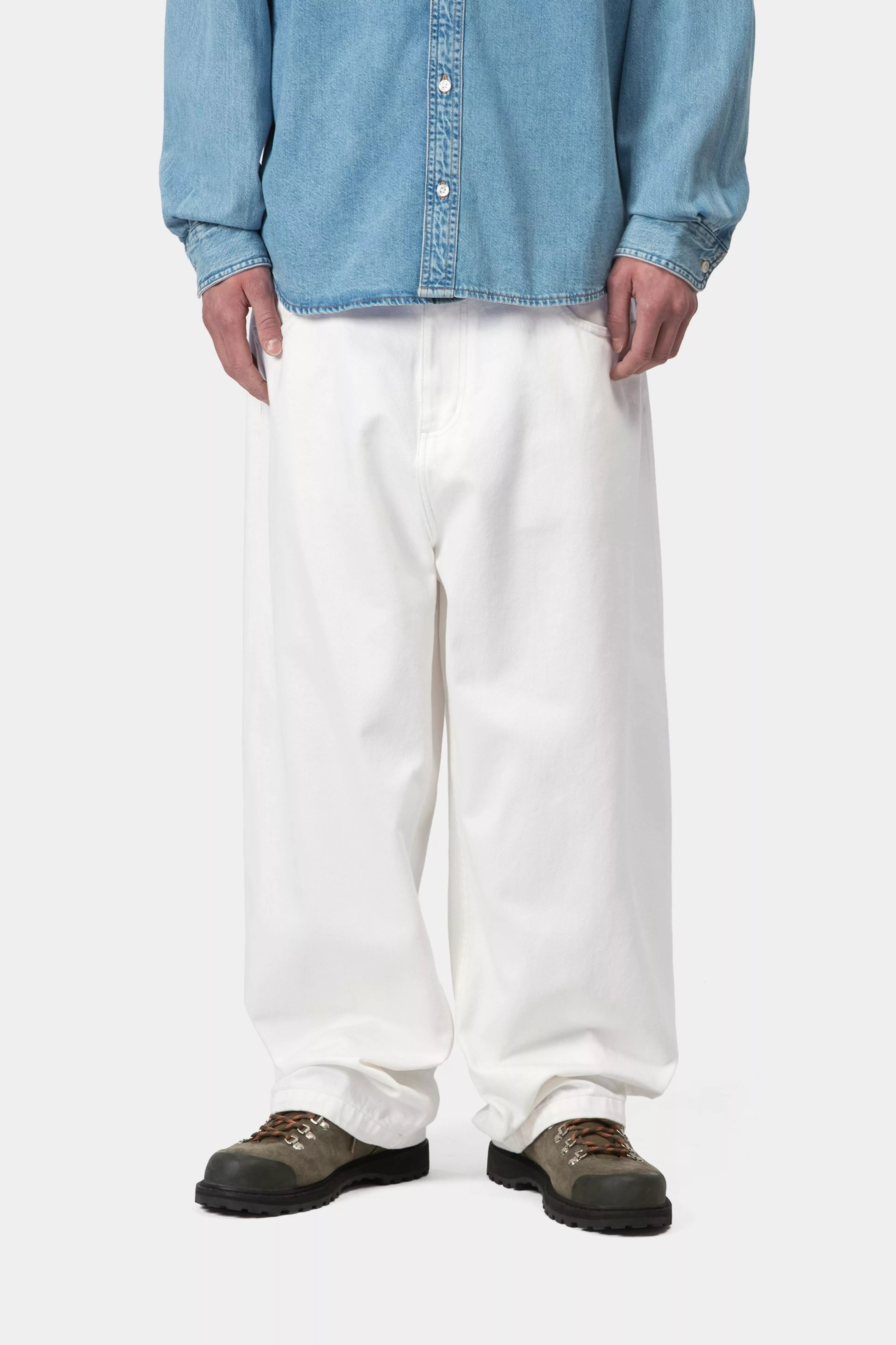 Brandon Pant - White (rinsed) 2