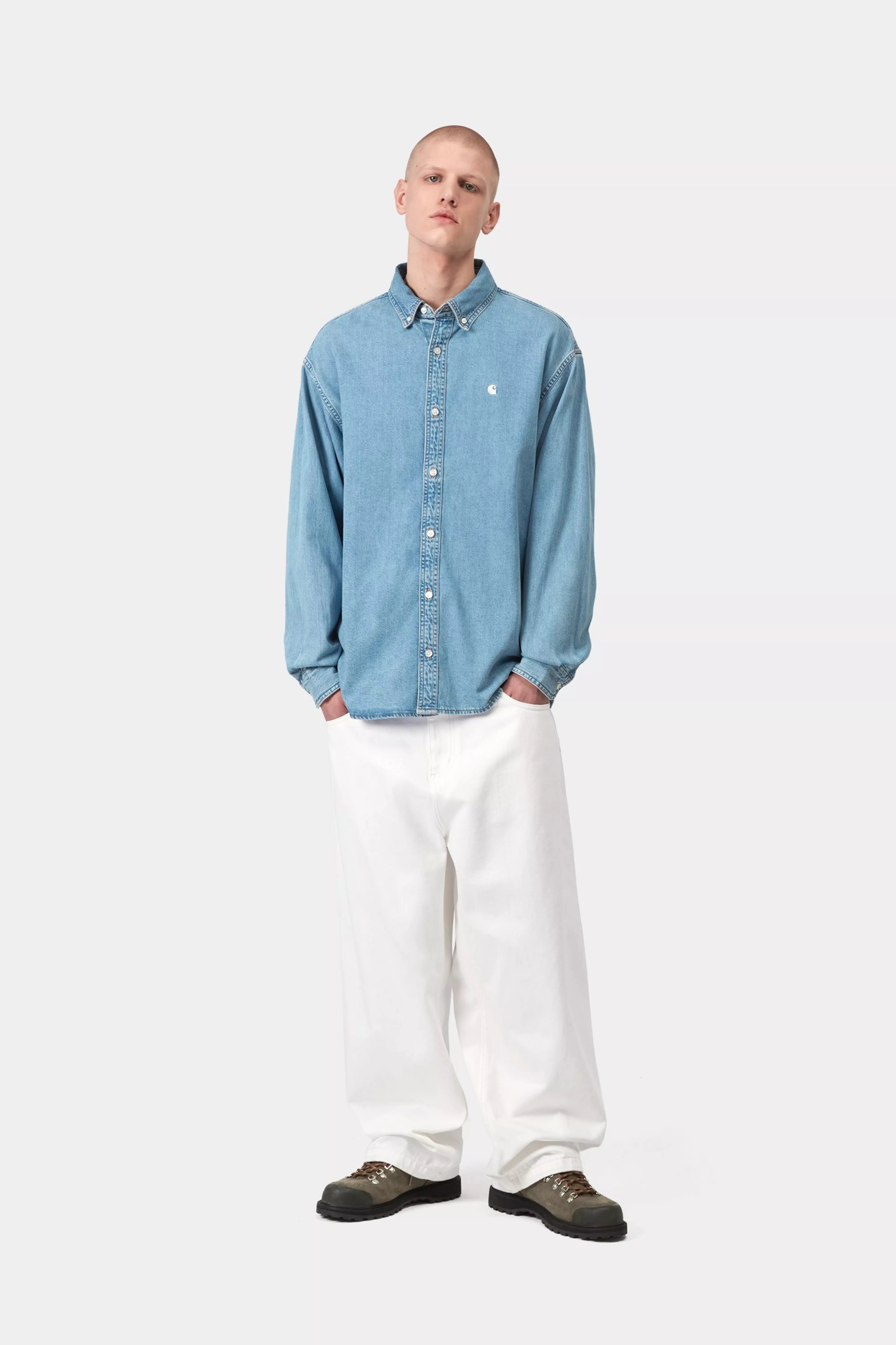 Brandon Pant - White (rinsed) 5