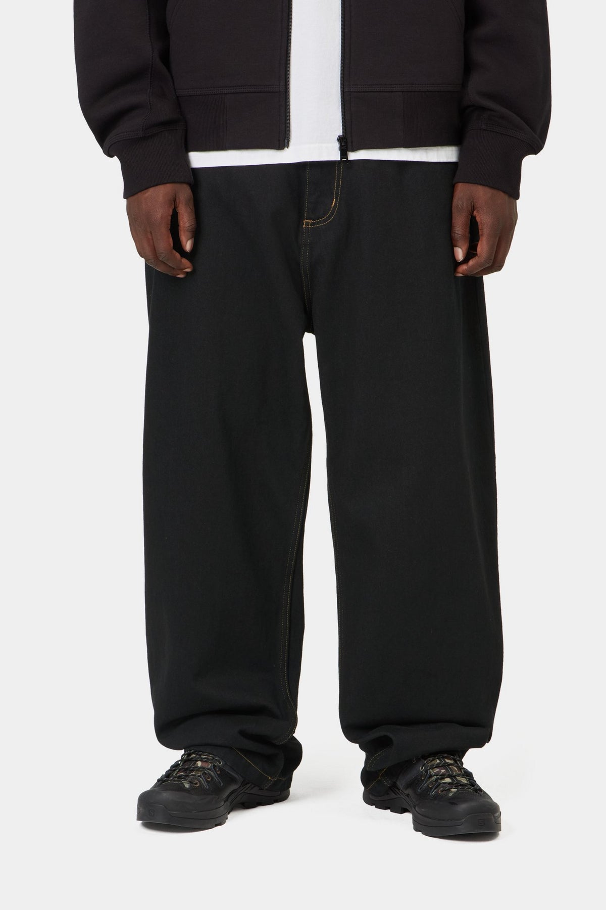 Brandon Pant - Black, rinsed