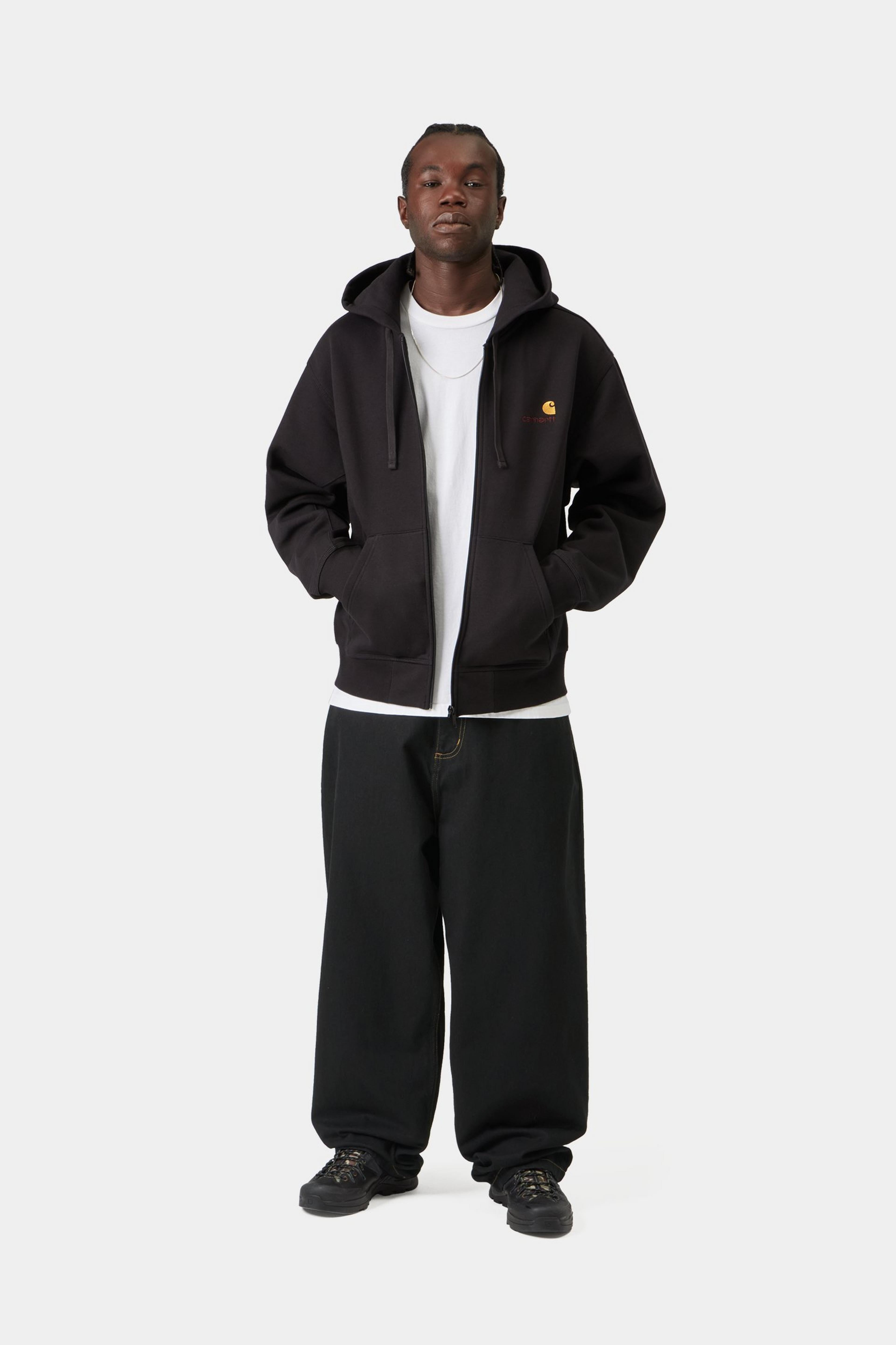 Brandon Pant - Black, rinsed