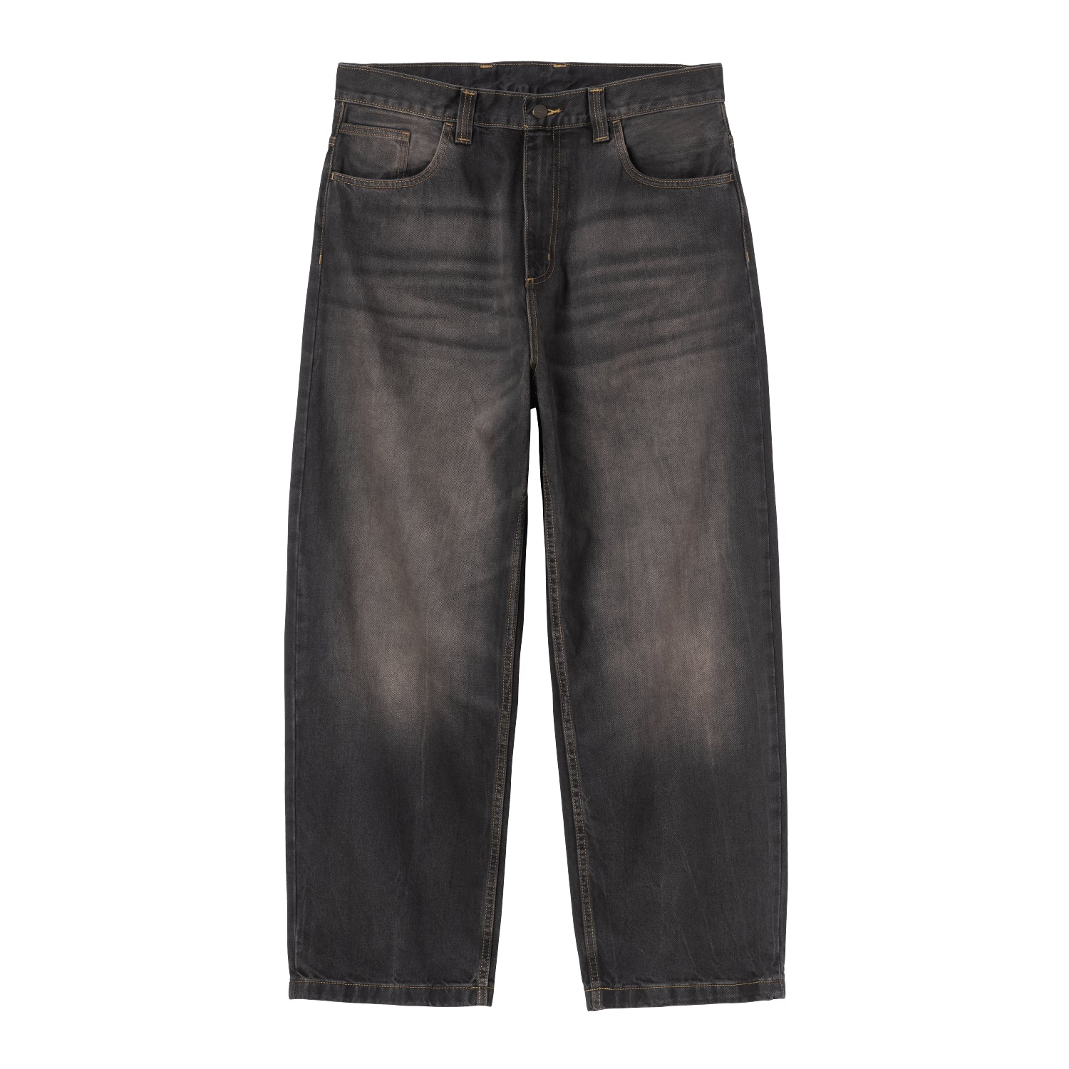 Brandon Pant - Black tobacco used wash 6