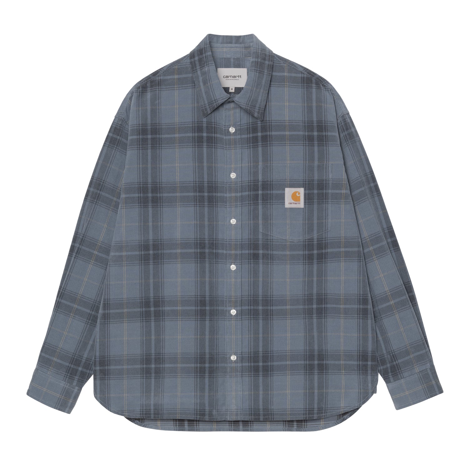 L/S Wilber Shirt - Wilber Check, Velvet Blue