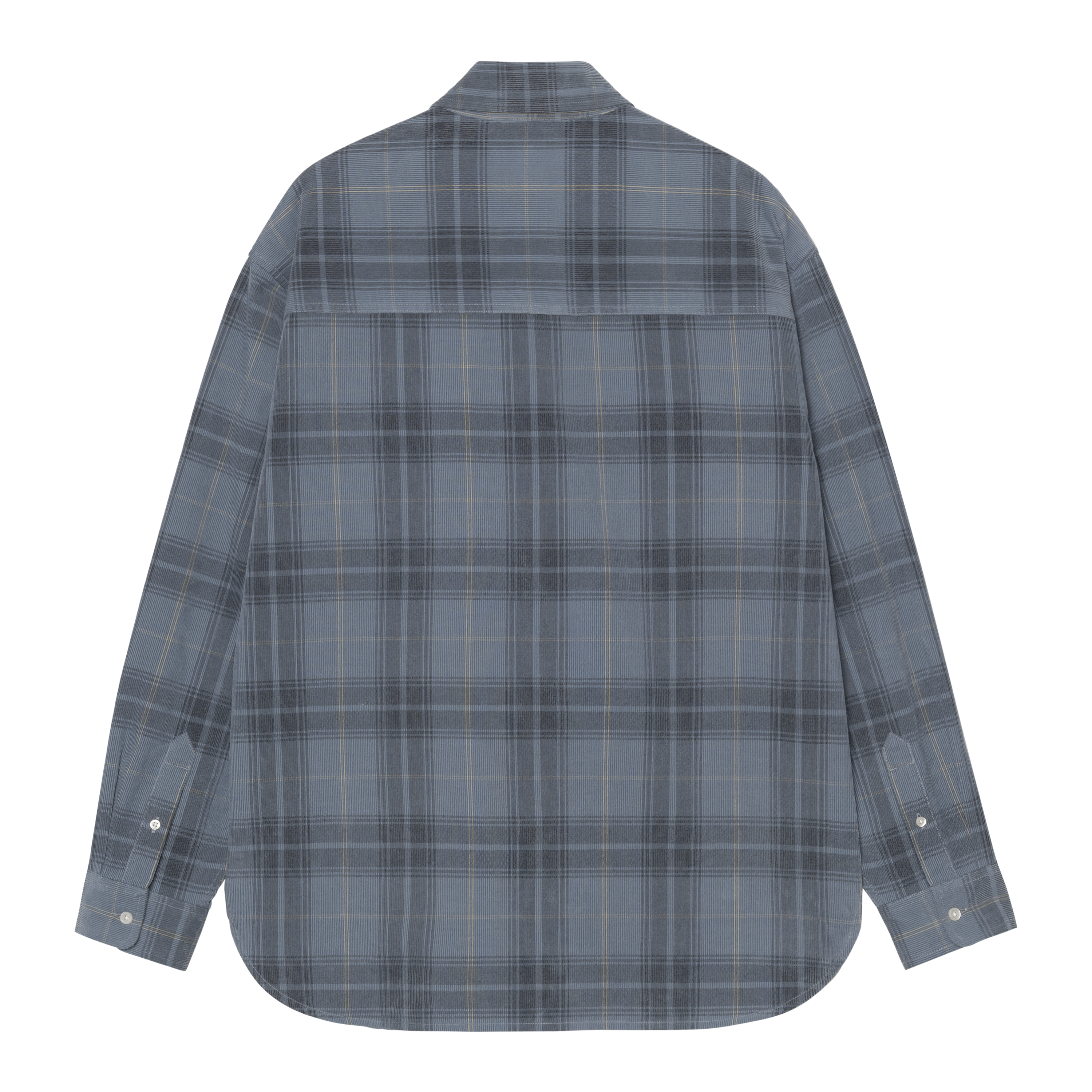 L/S Wilber Shirt - Wilber Check, Velvet Blue