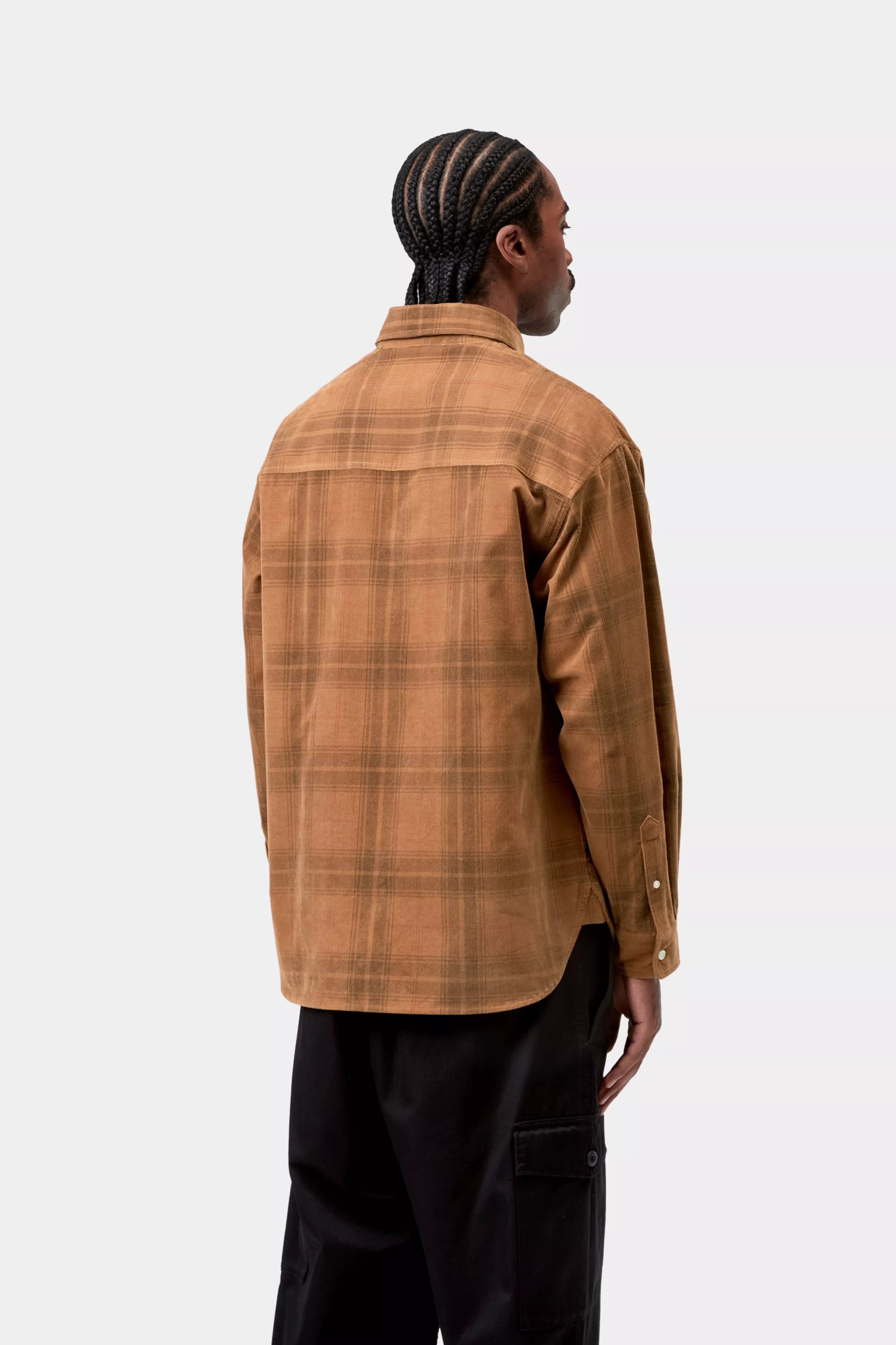 L/S Wilber Shirt - Wilber Check, Hamilton Brown 3