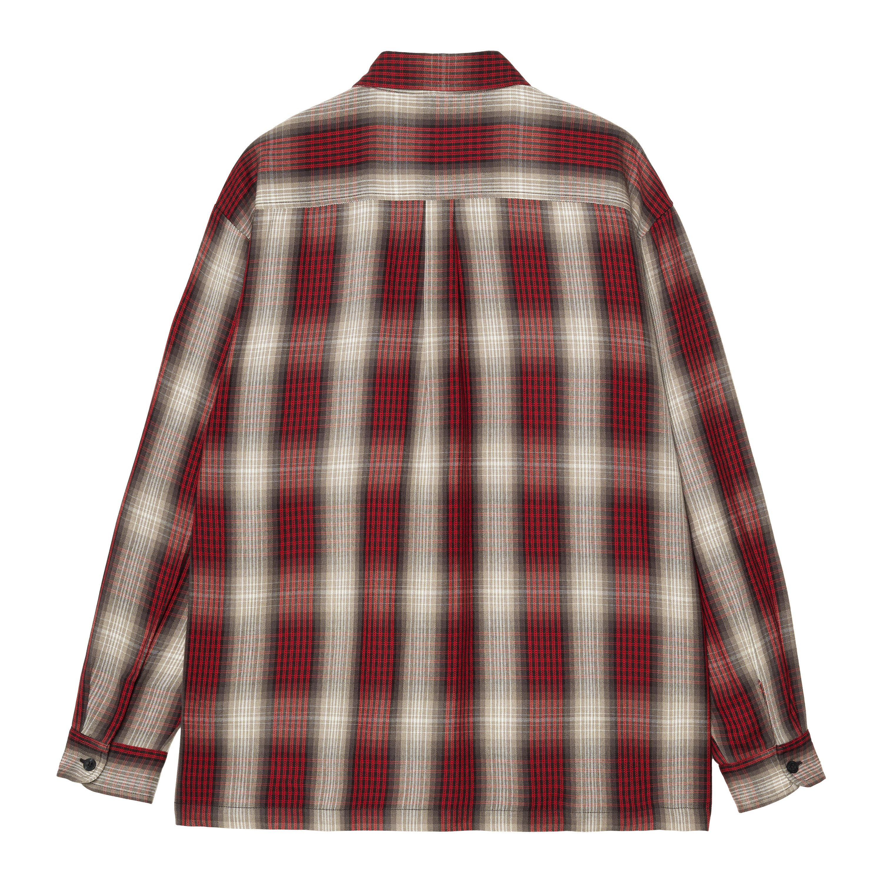 L/S Harlin Shirt - Harlin Check, Chili Pepper