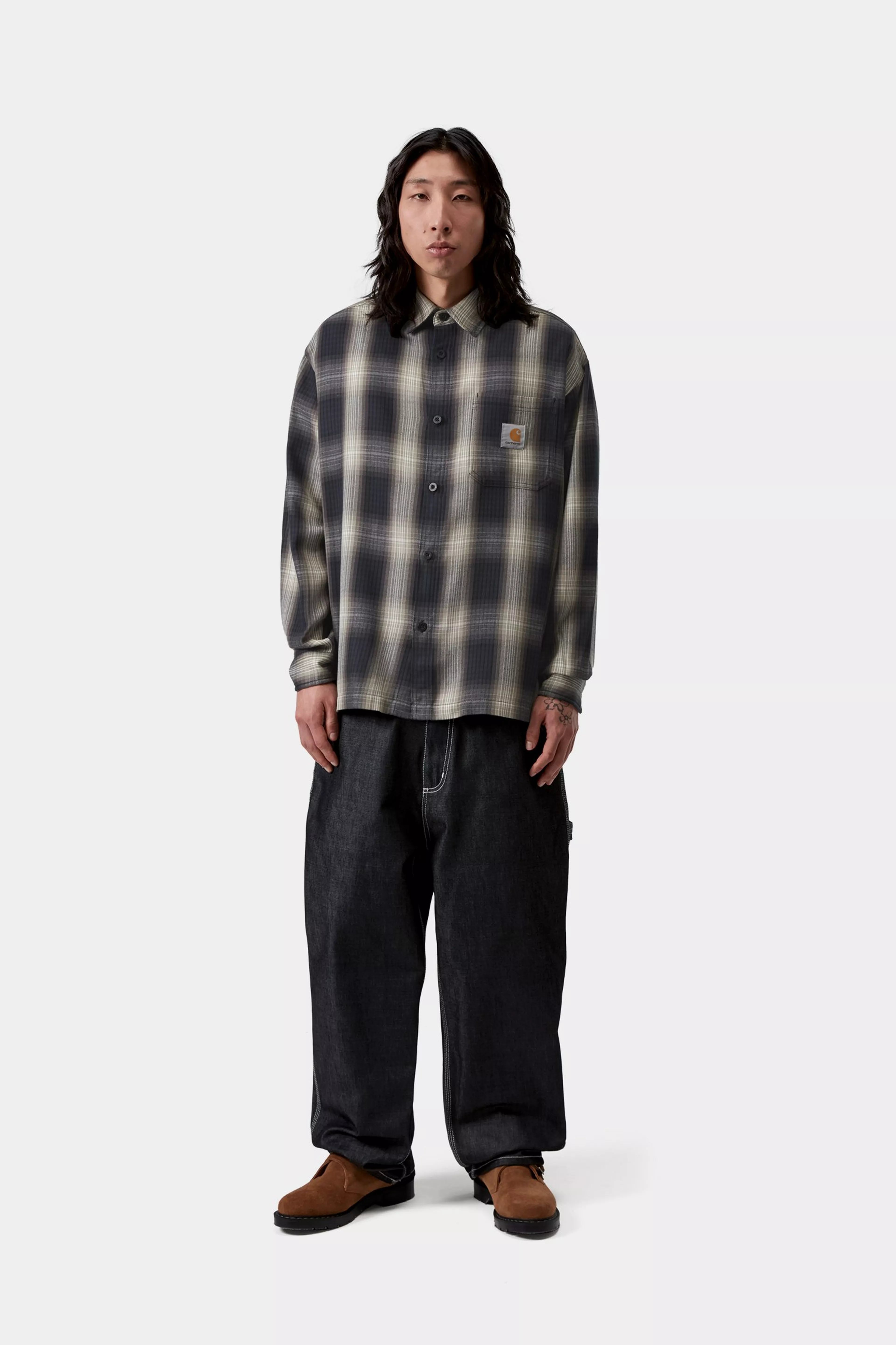 L/S Harlin Shirt - Harlin Check, Jupiter
