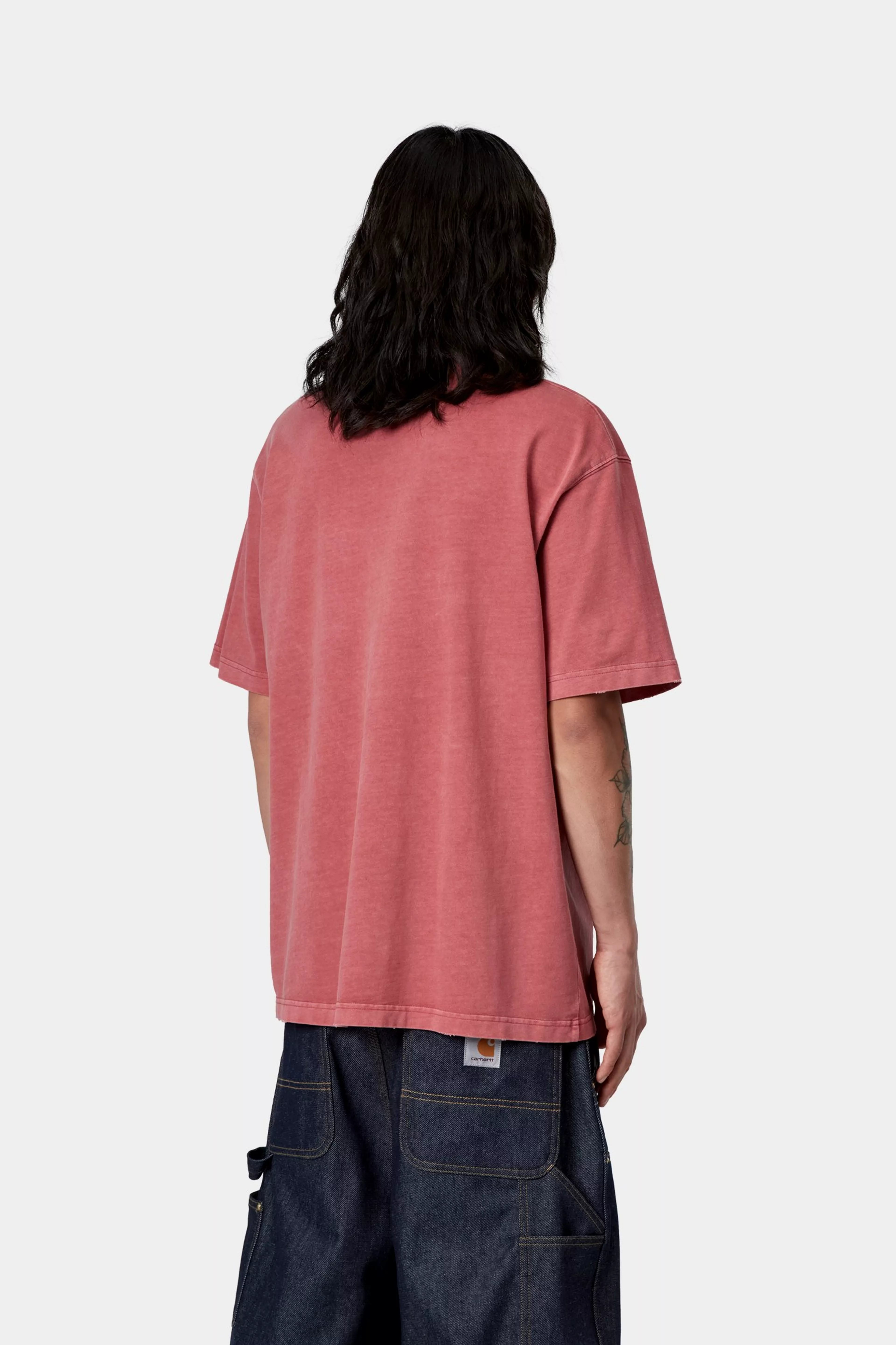 S/S Torion Pocket T-Shirt - Marsala (grind wash)