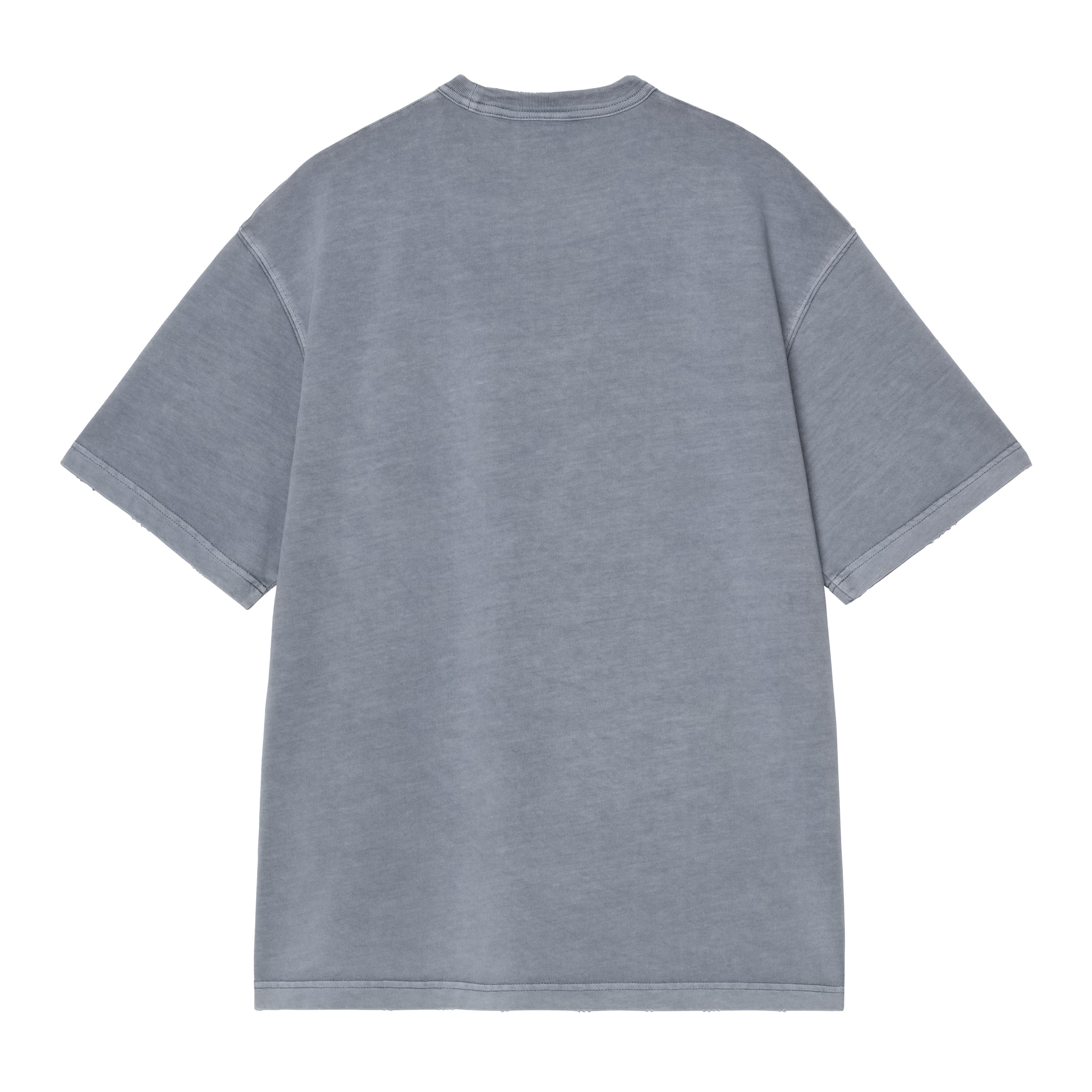 S/S Torion Pocket T-Shirt - Office Blue (grind wash) 5