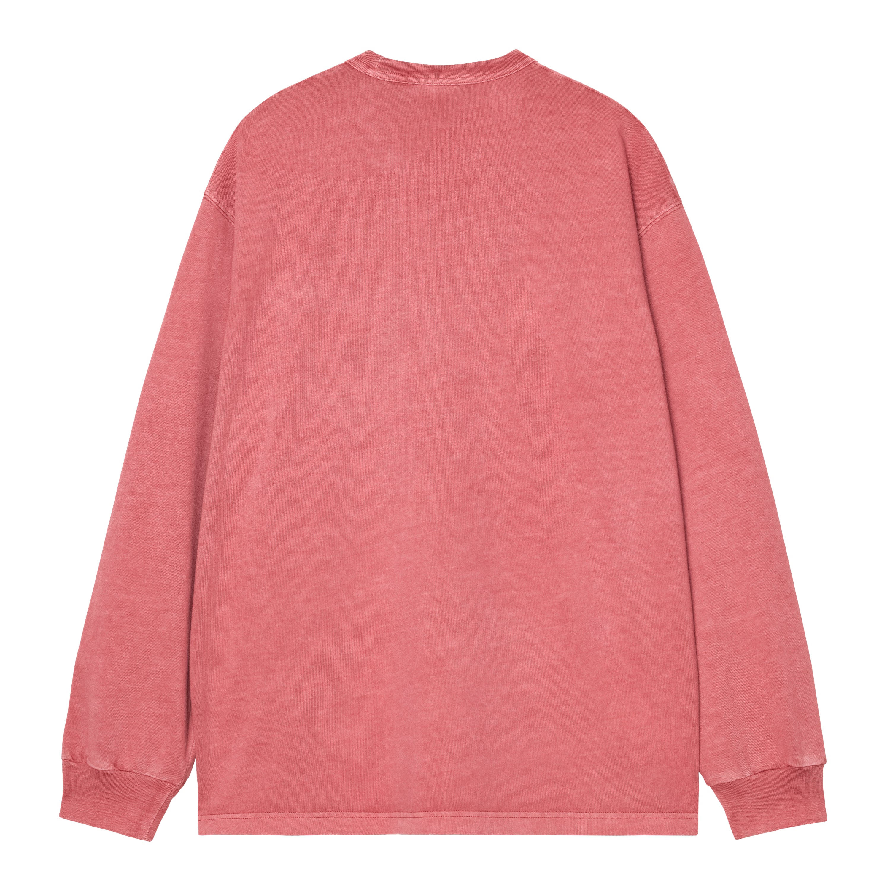L/S Torion Pocket T-Shirt - Marsala (grind wash) 5