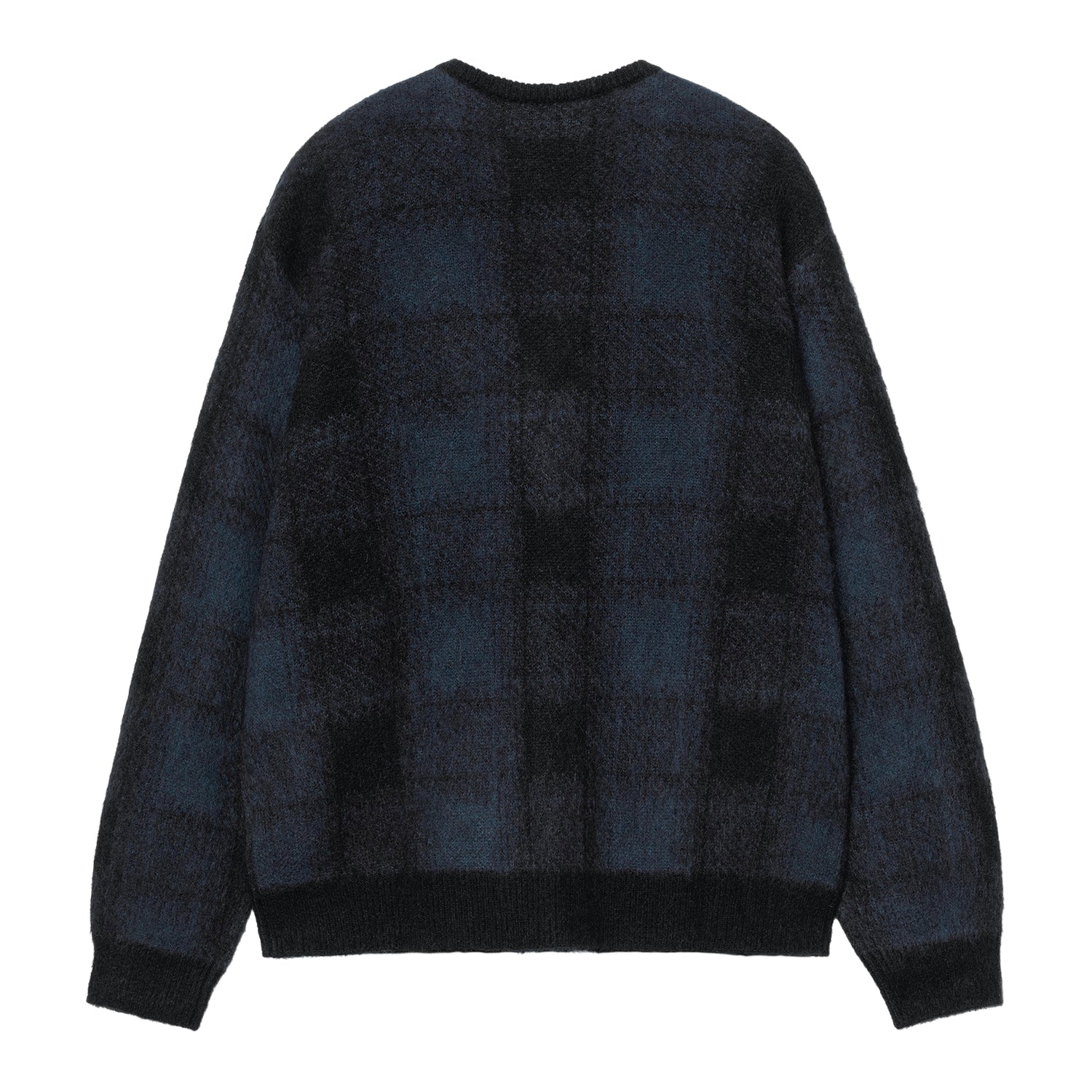 Everson Cardigan - Everson Jacquard, Black / Jupiter