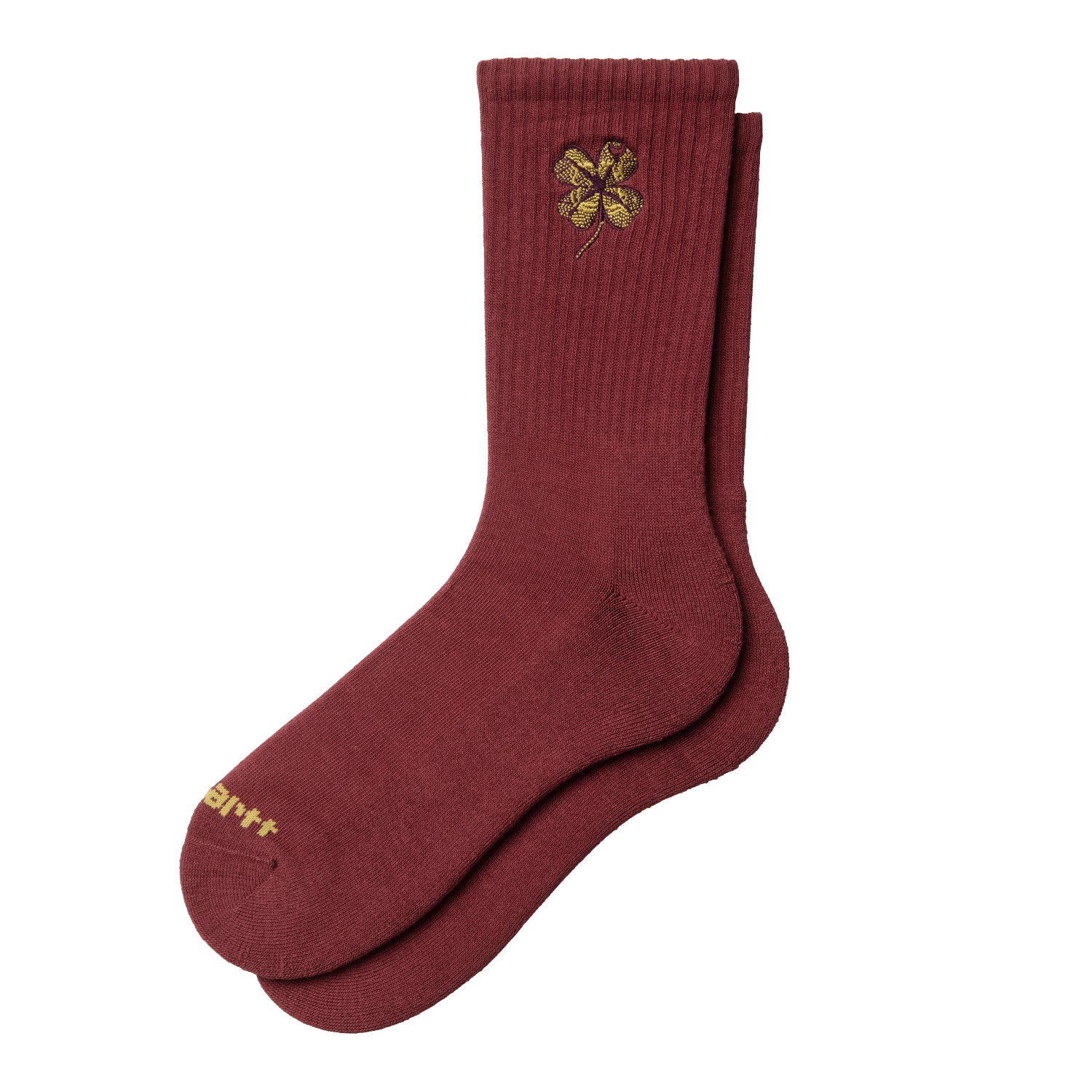 Clover Socks - Marsala