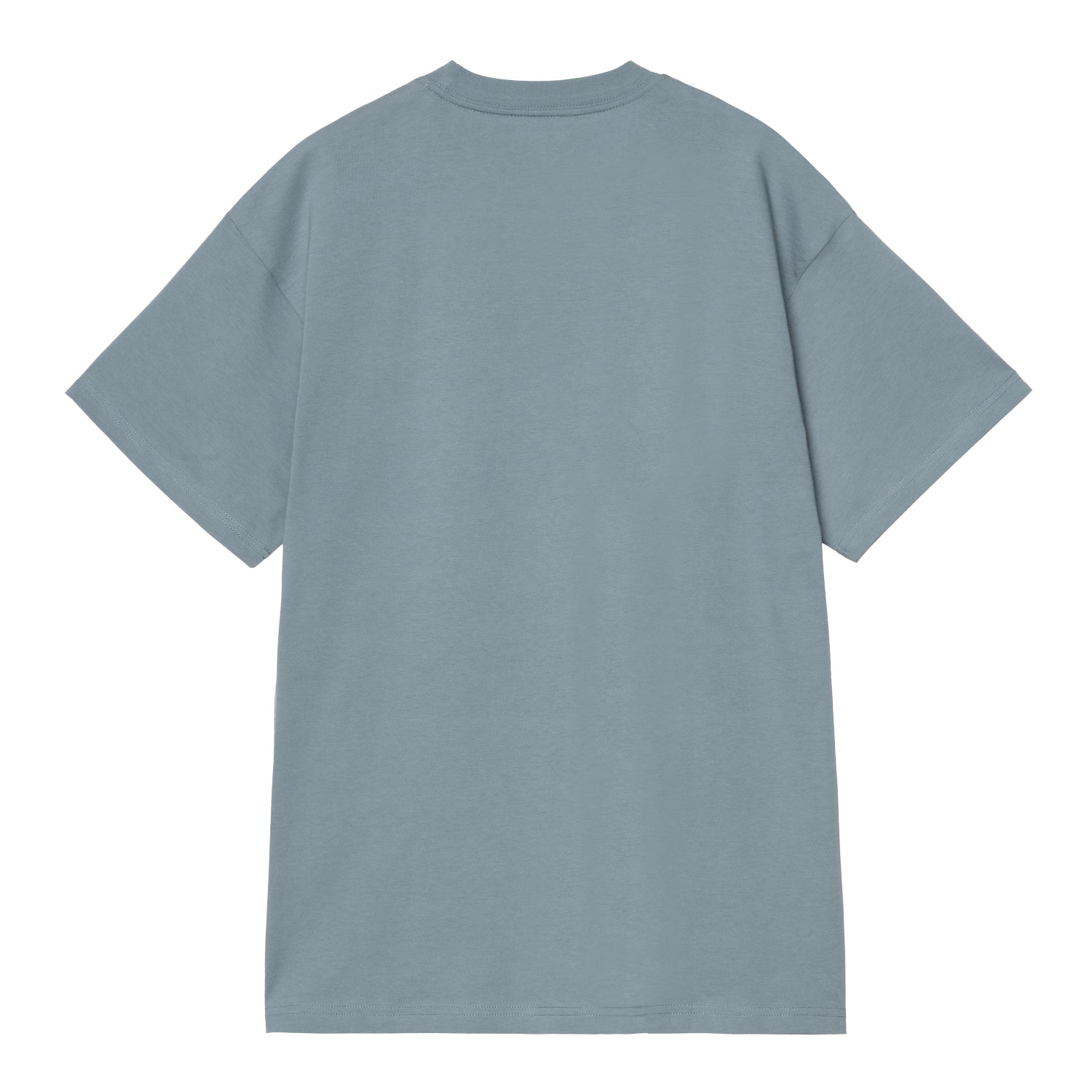 S/S Moving Letterpress T-Shirt - Velvet Blue 5