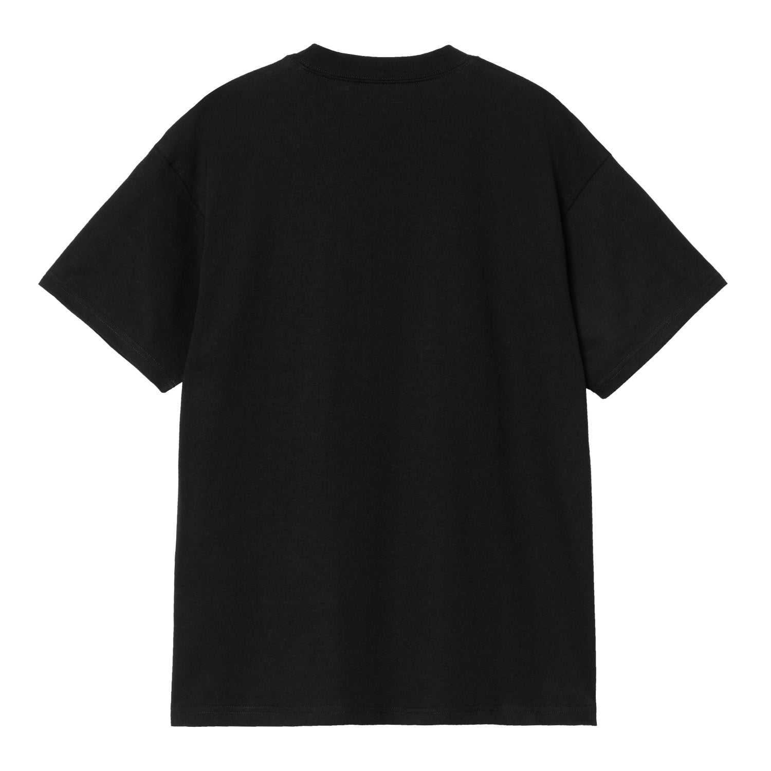 S/S Moving Letterpress T-Shirt - Black 5