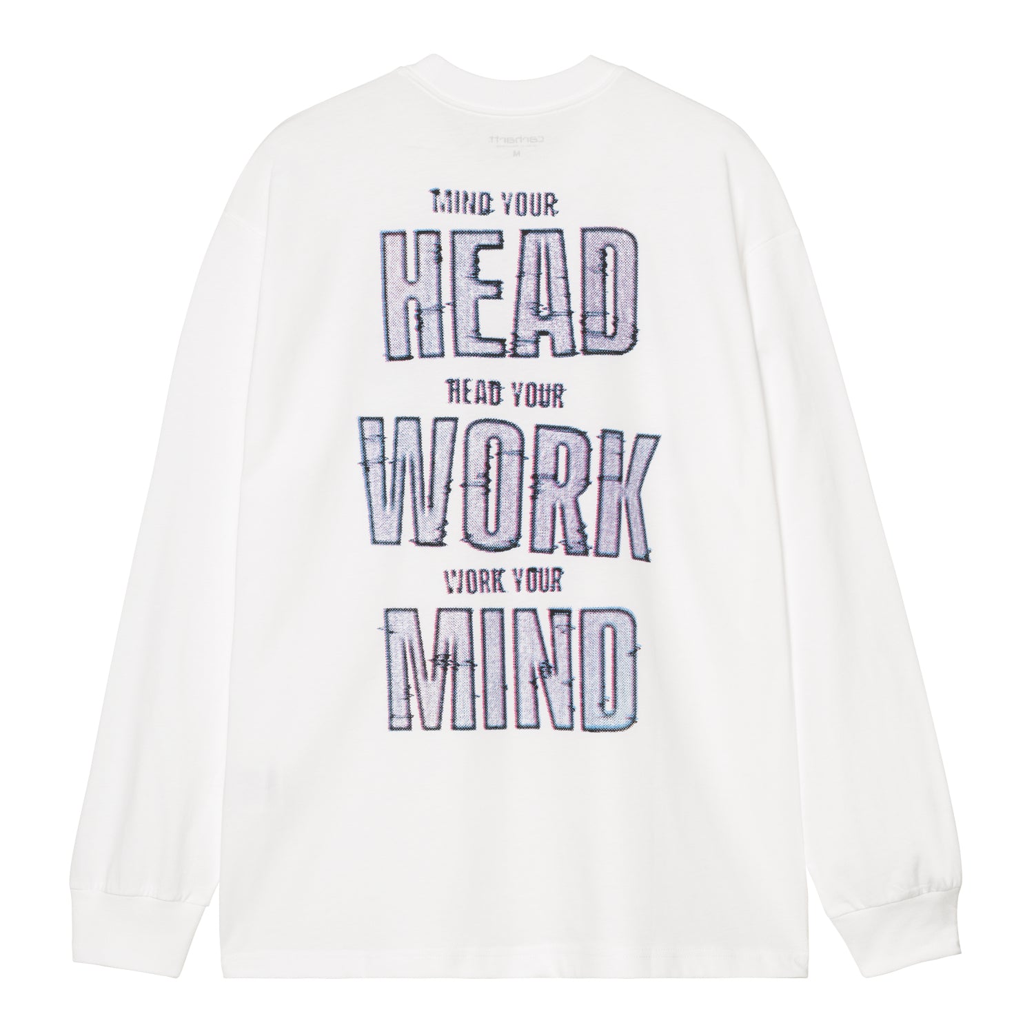 L/S Mind Your Head T-Shirt - White 5