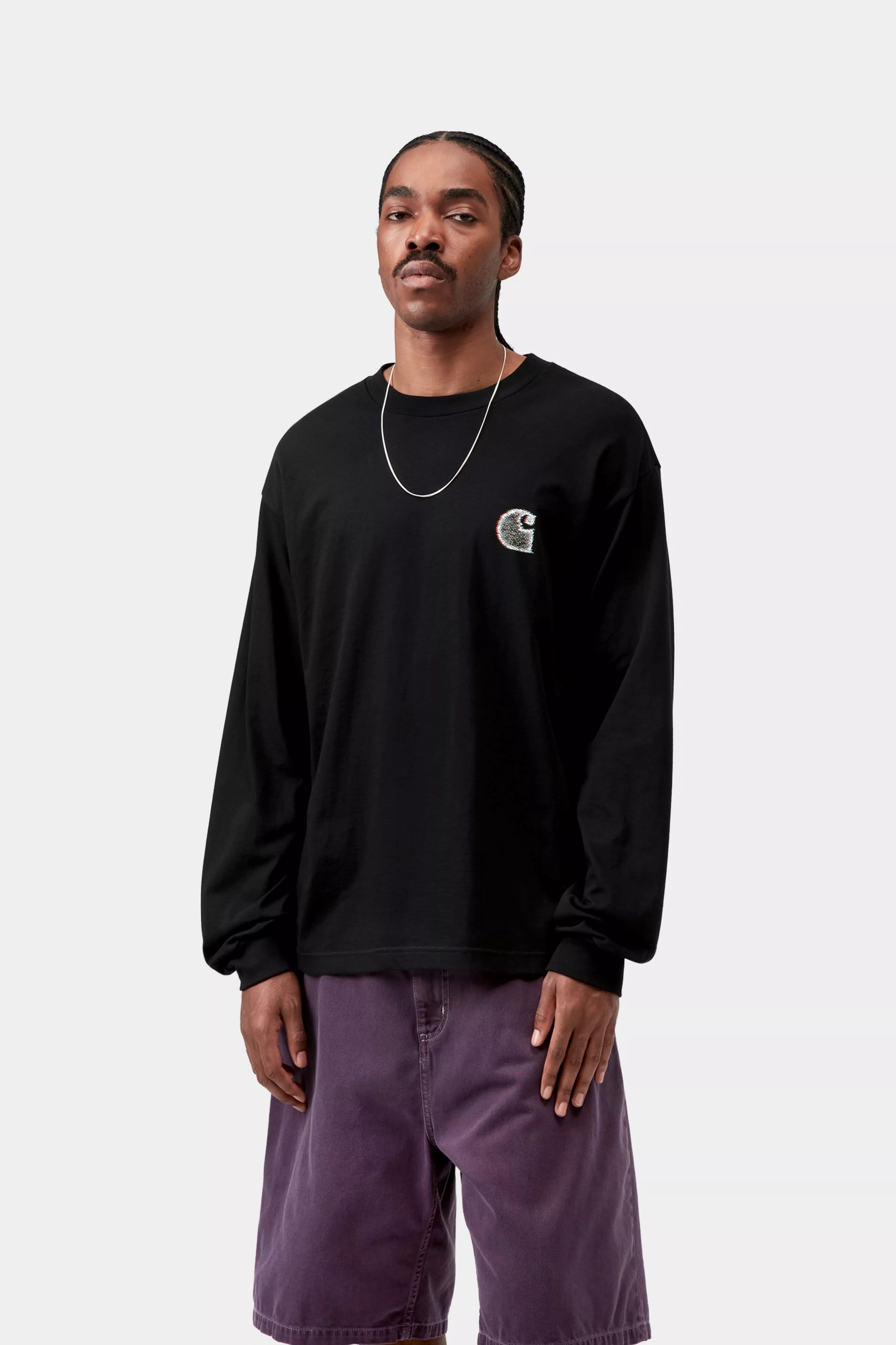 L/S Mind Your Head T-Shirt - Black 2