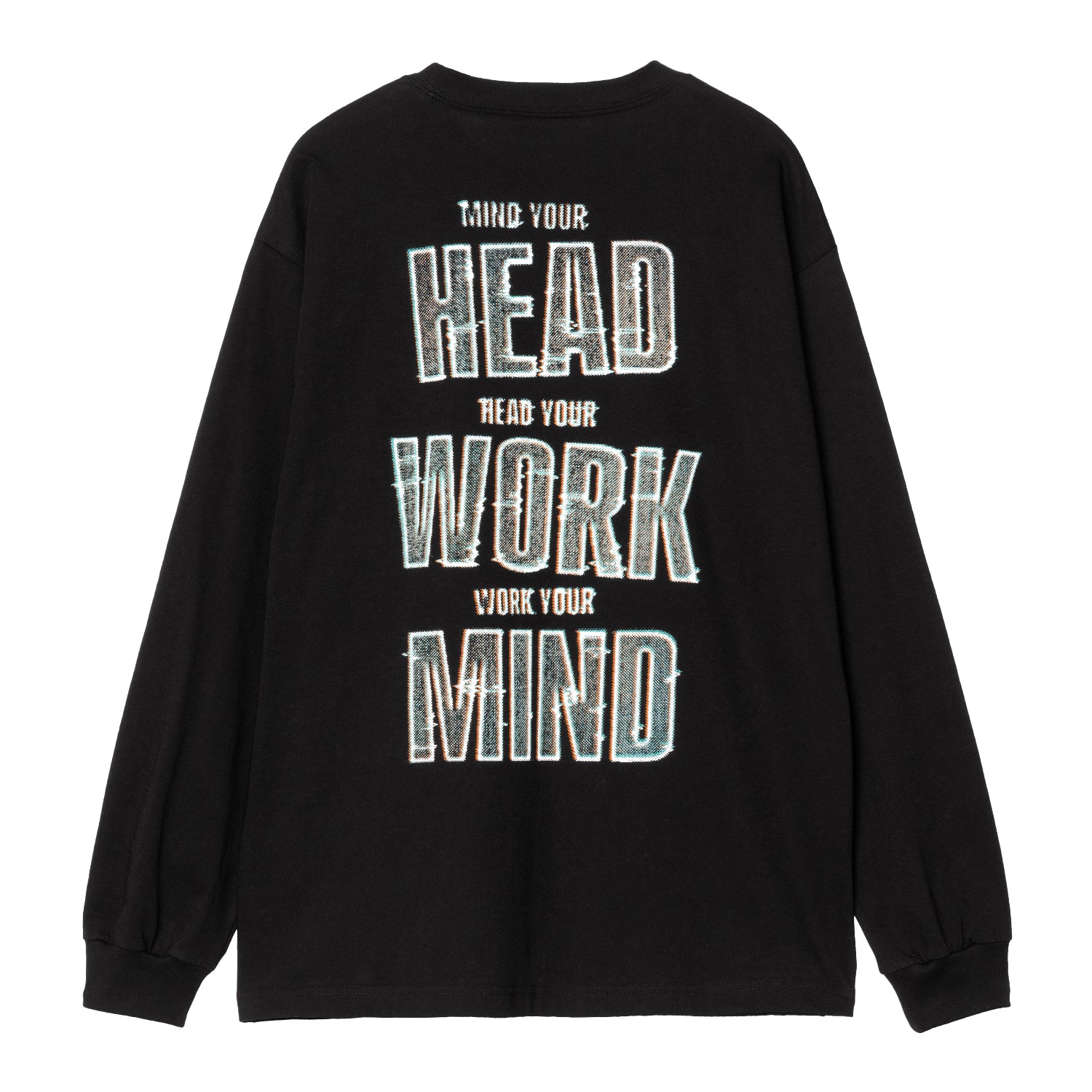 L/S Mind Your Head T-Shirt - Black 5