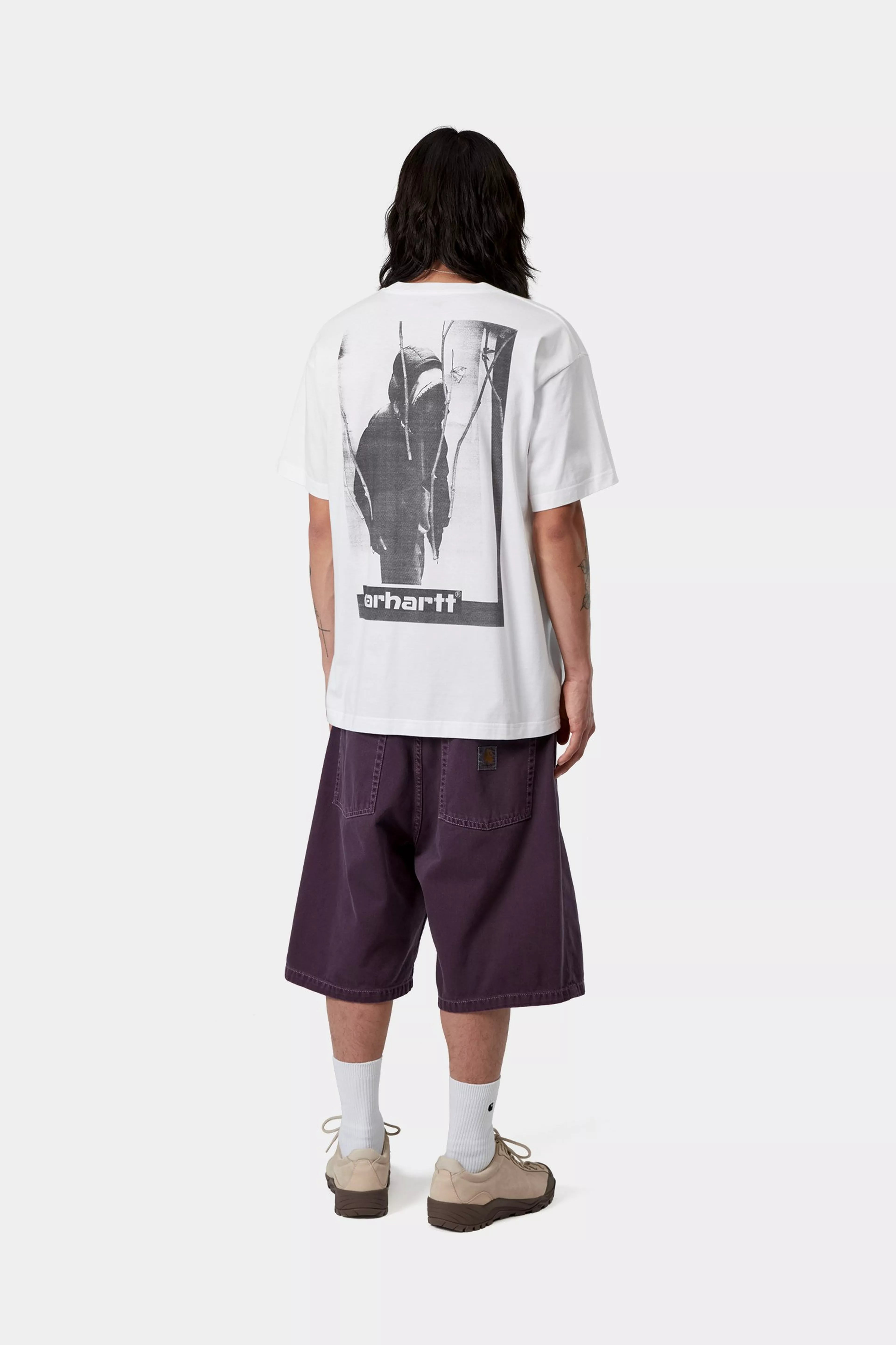 S/S Archive Script T-Shirt - White 4
