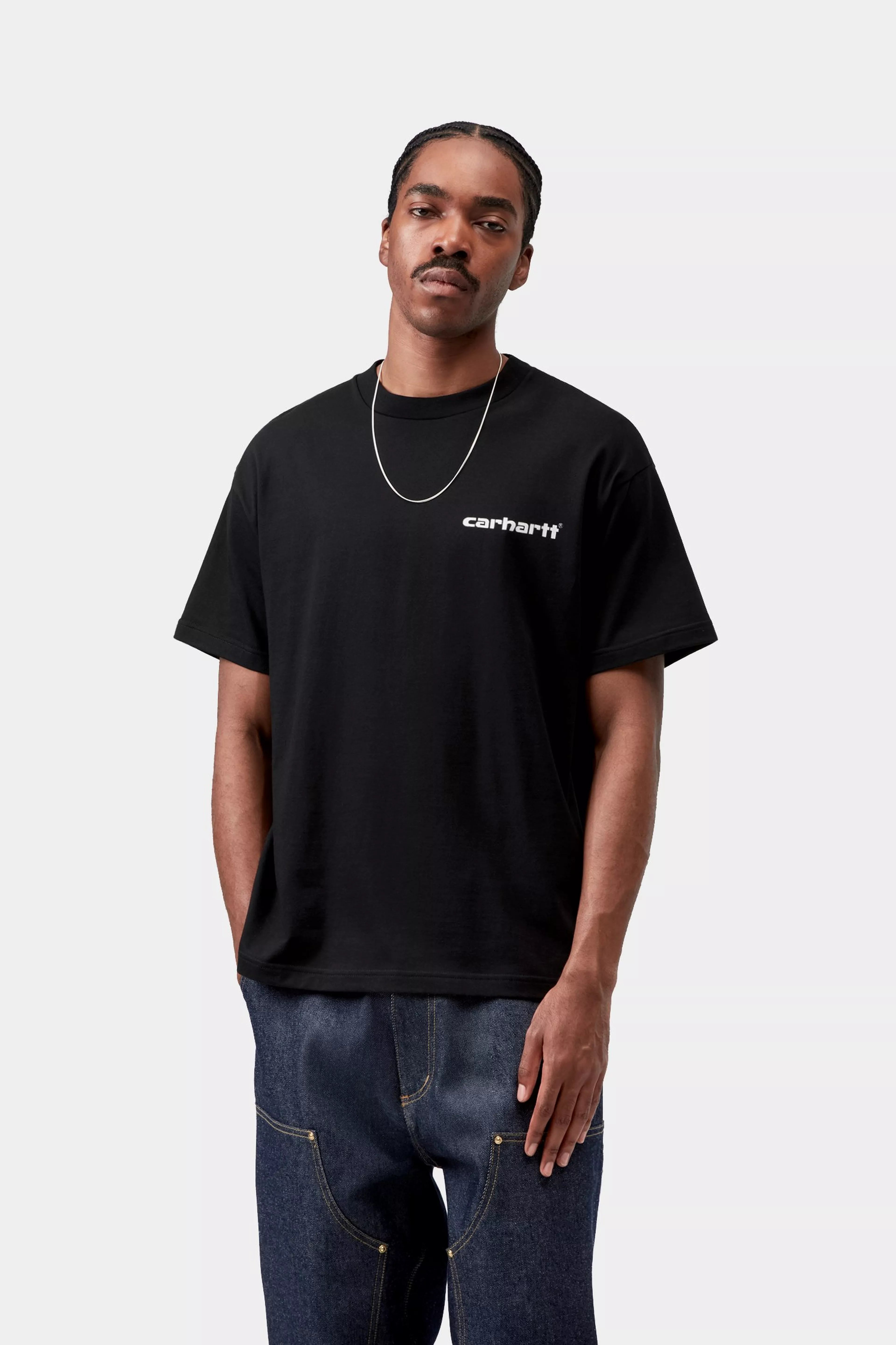 S/S Archive Script T-Shirt - Black 2