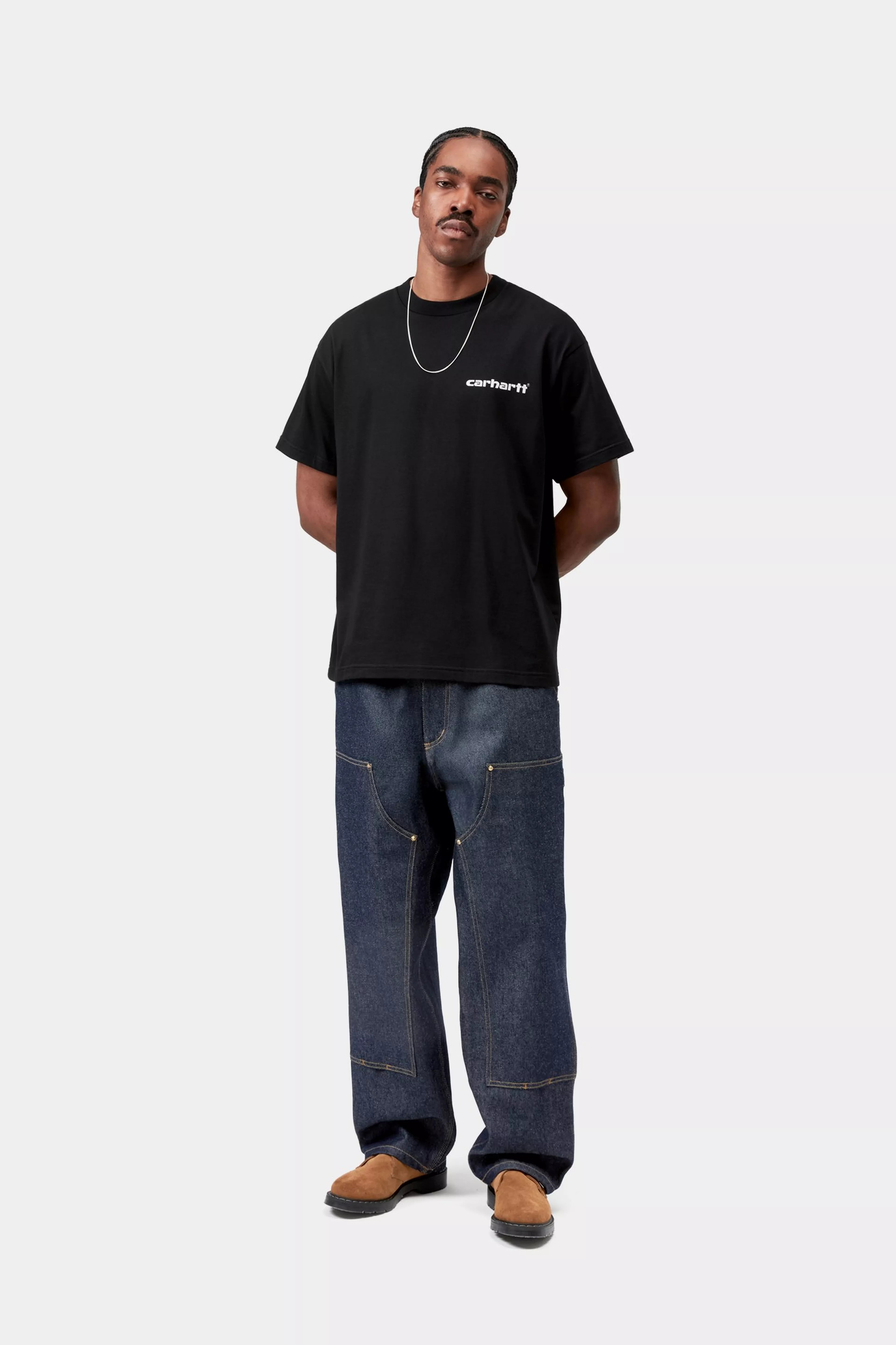 S/S Archive Script T-Shirt - Black 4