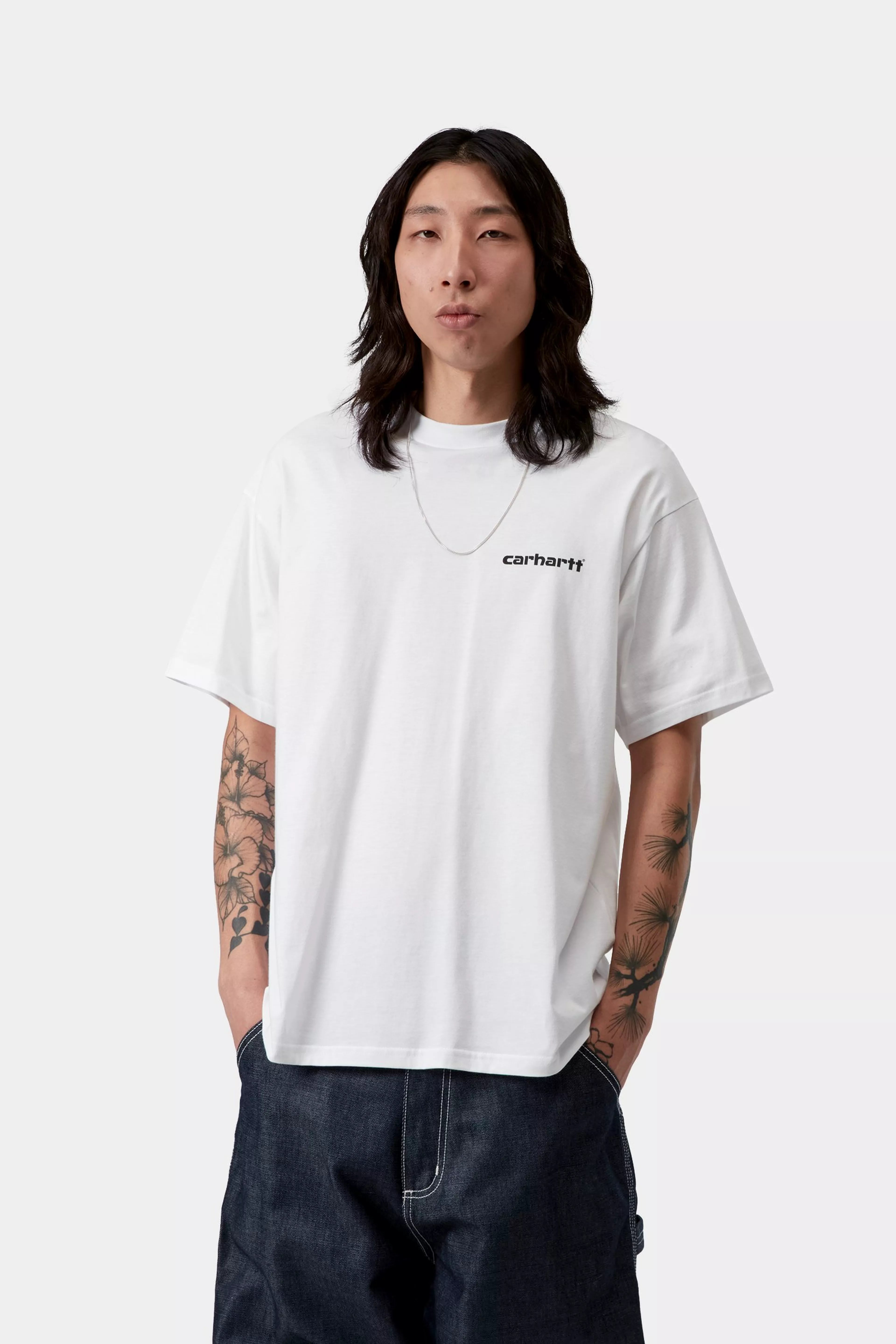 S/S Archive Lines T-Shirt - White 2