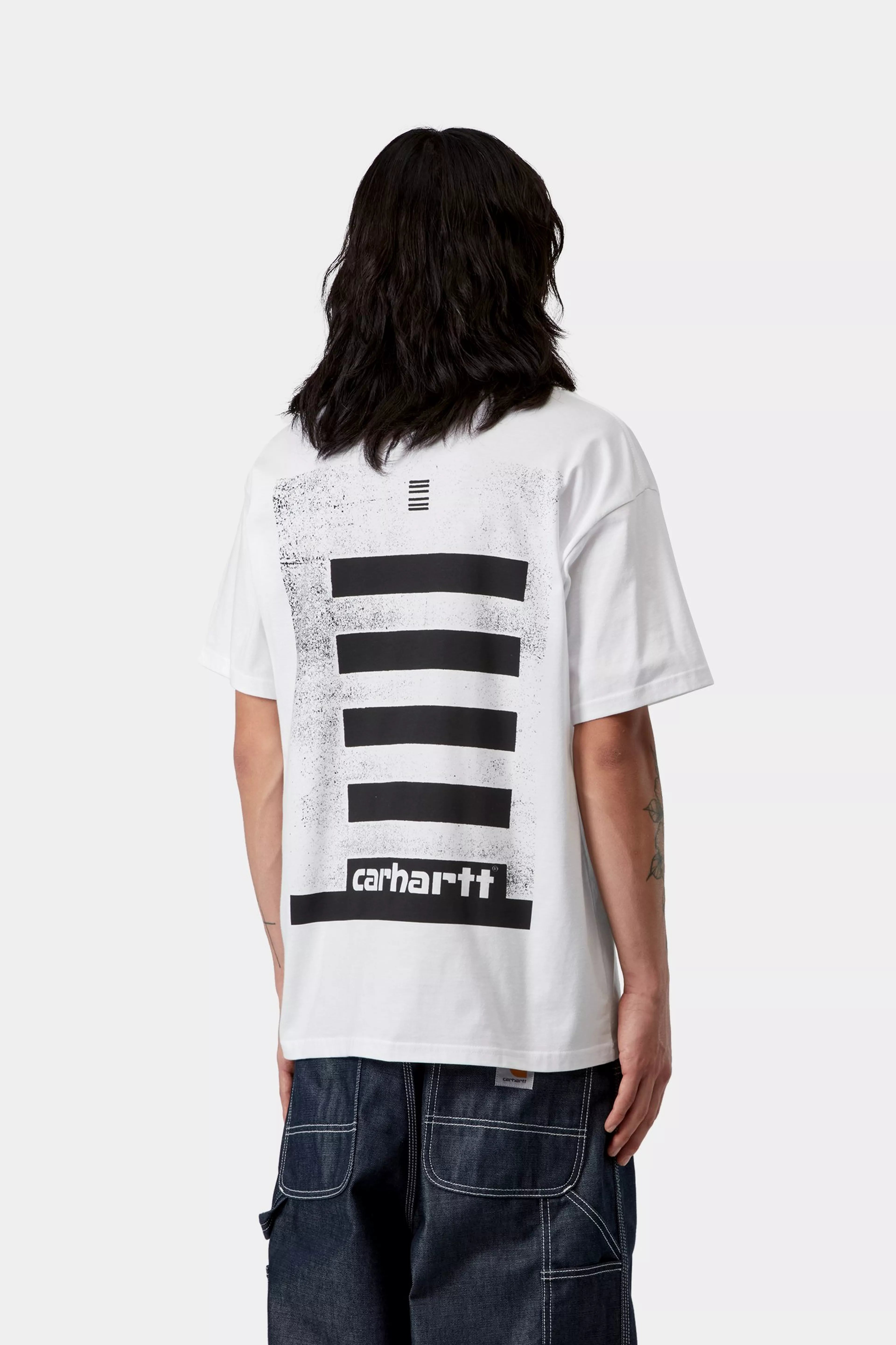 S/S Archive Lines T-Shirt - White 3