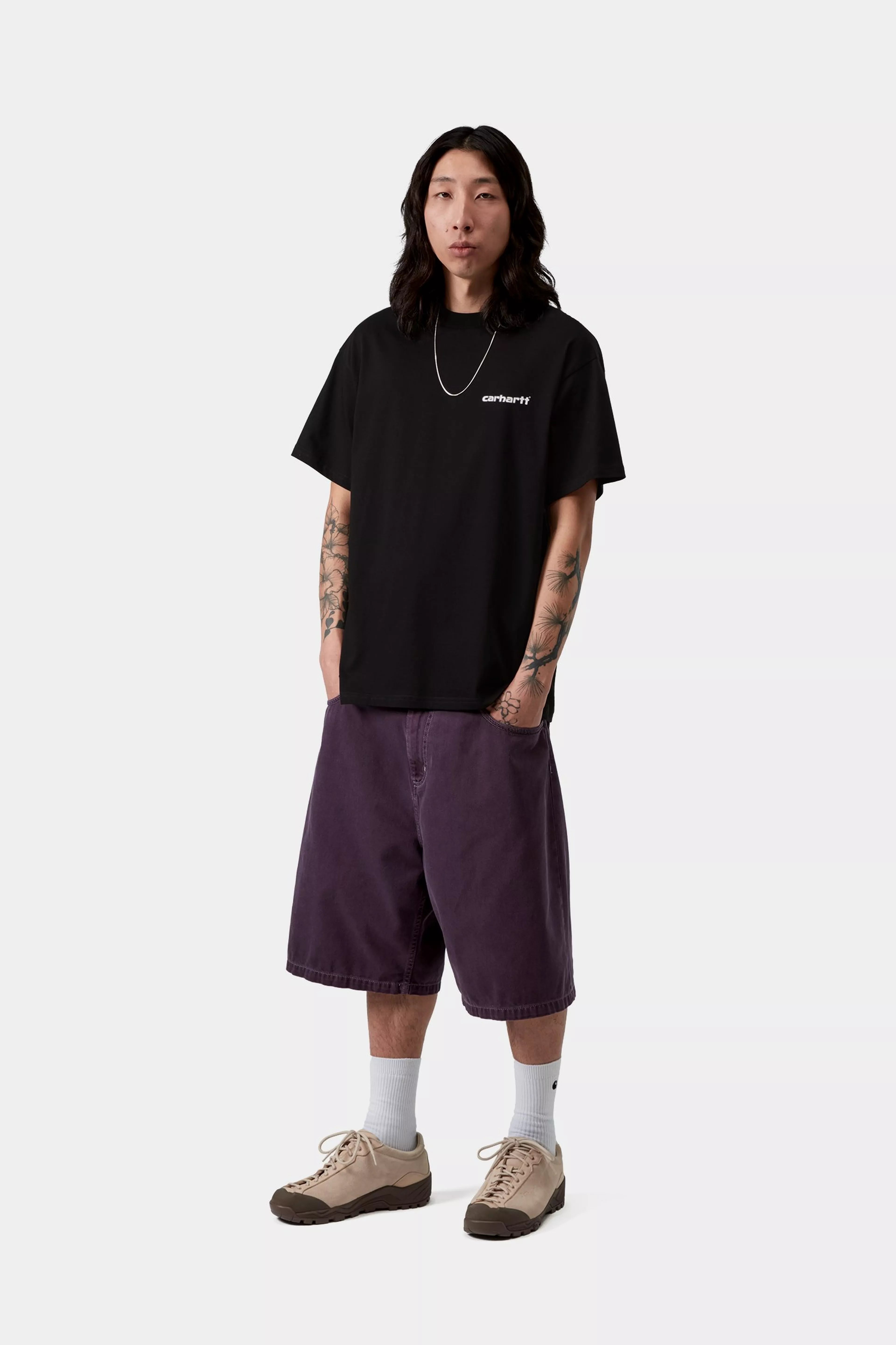 S/S Archive Lines T-Shirt - Black