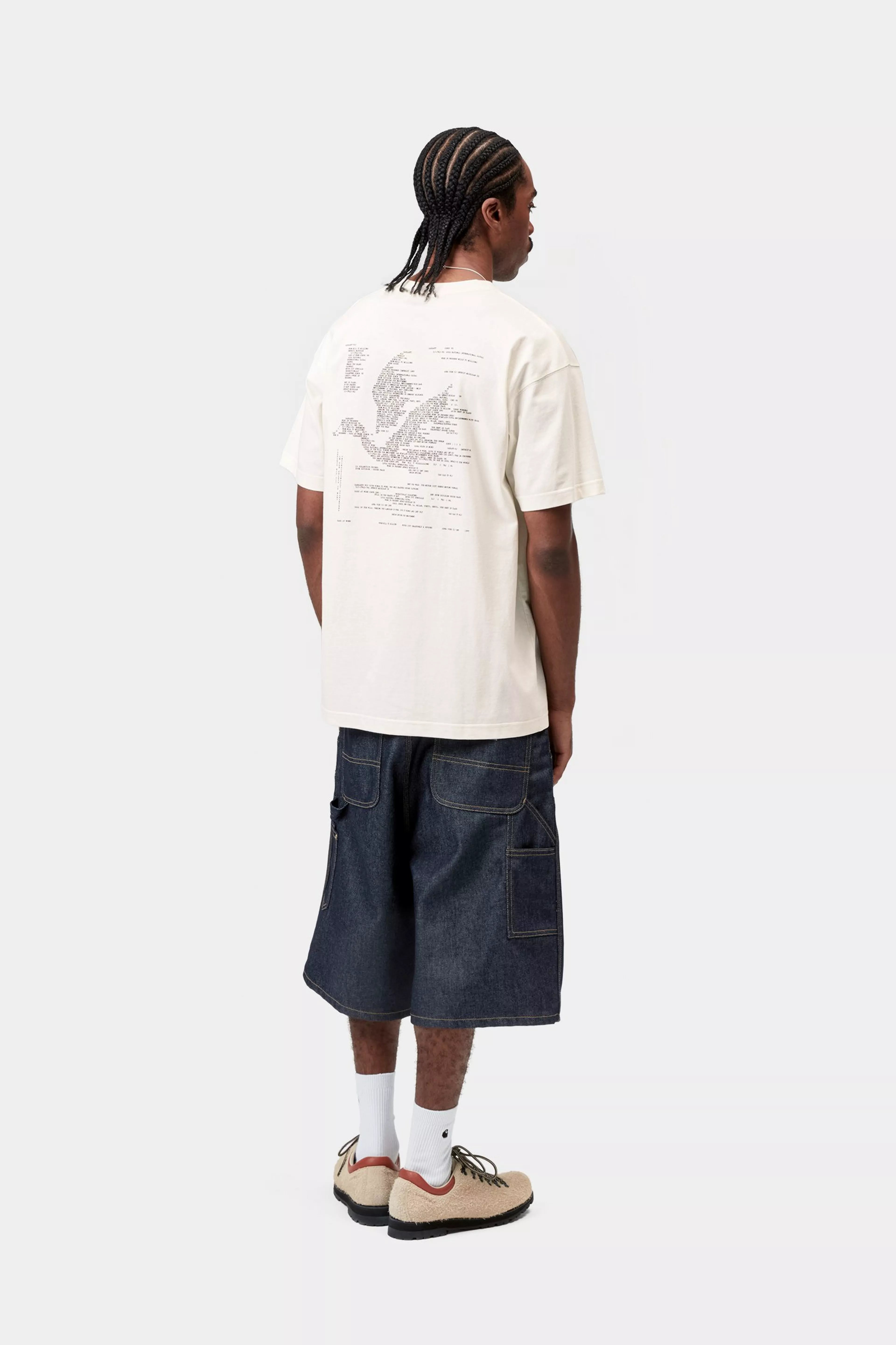 S/S Punched T-Shirt - Wax 4