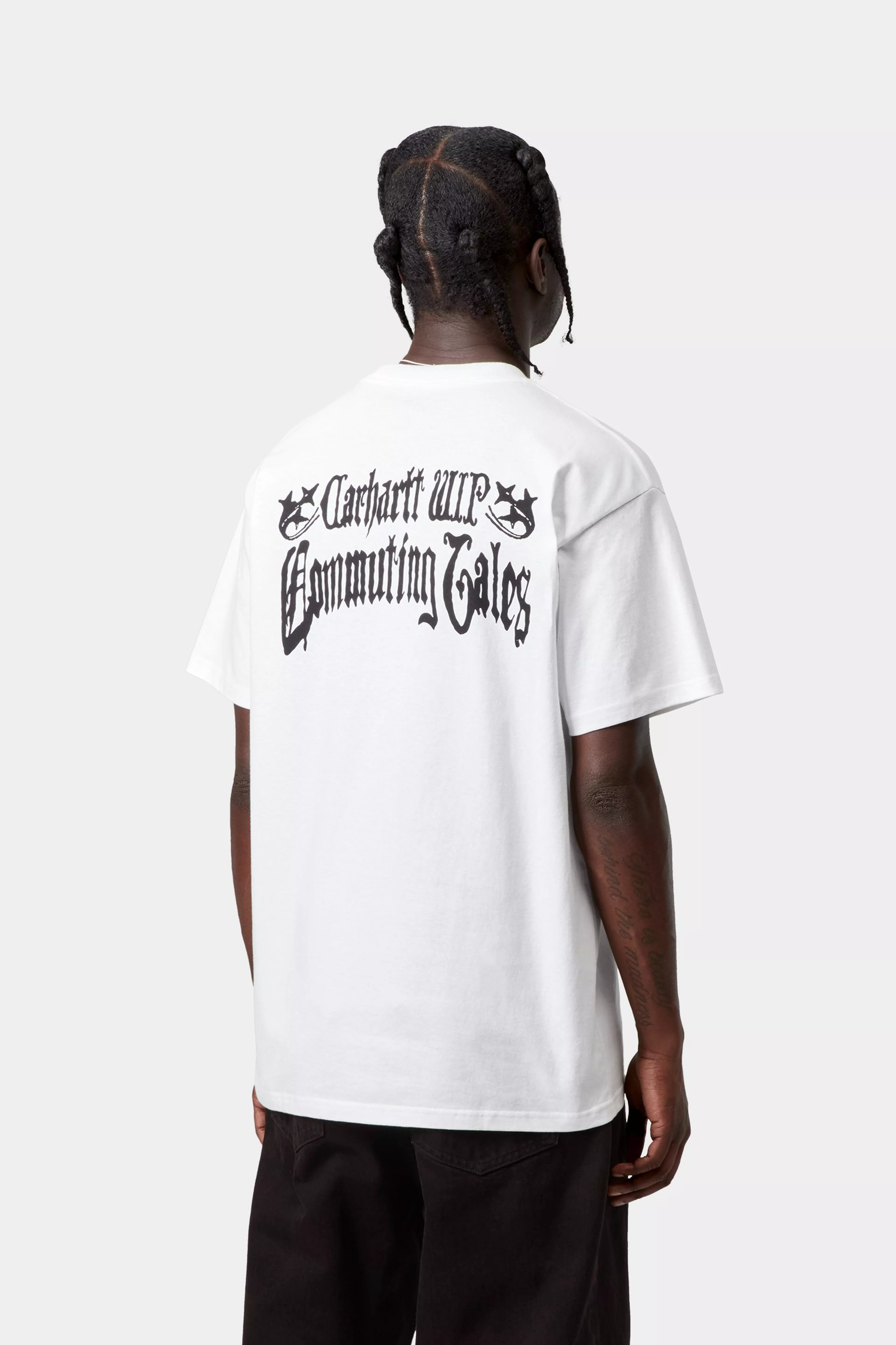 S/S Commuting Tales T-Shirt - White 3
