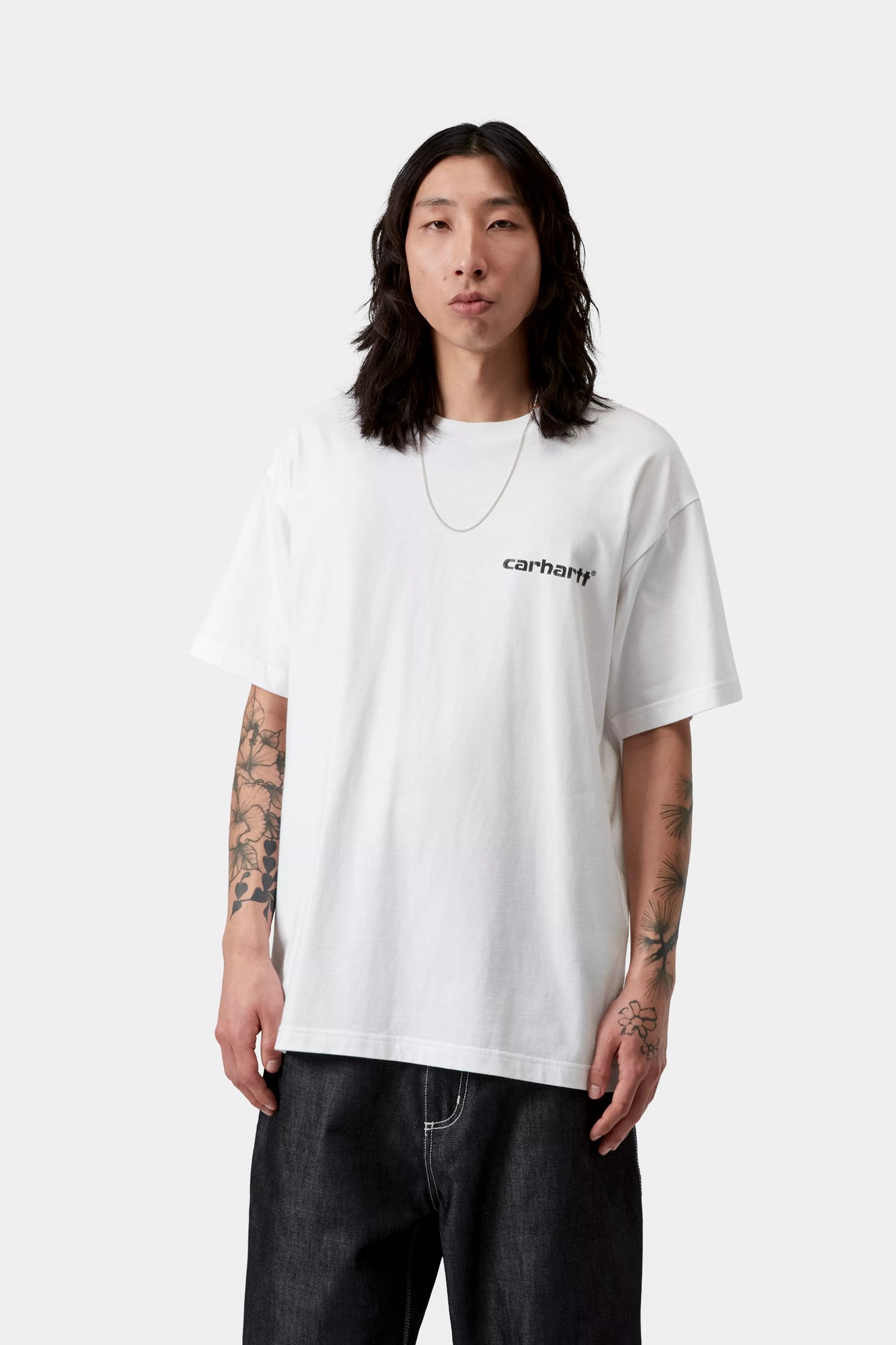 S/S Caps T-Shirt - White