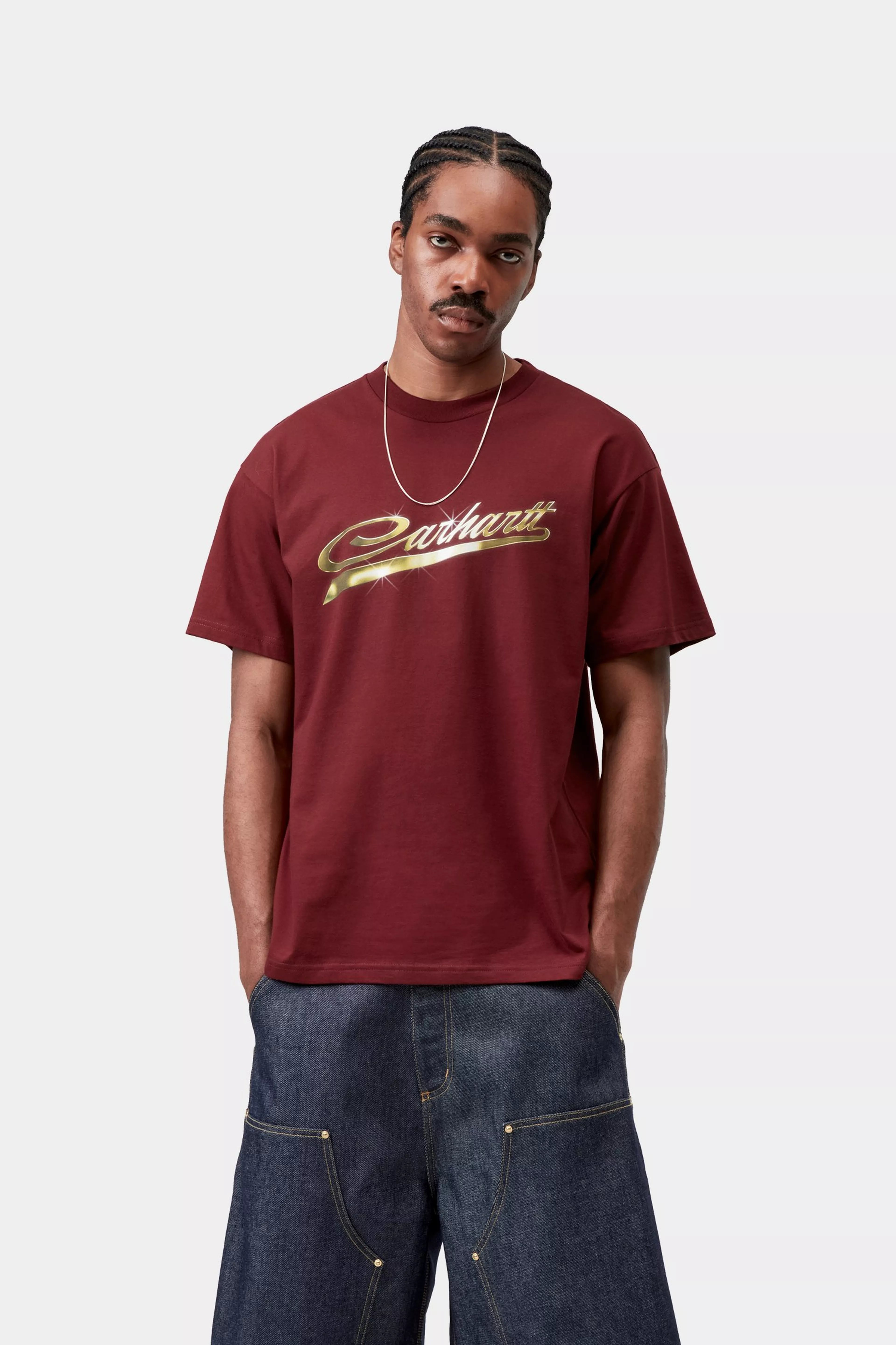 S/S Vroooom T-Shirt - Marsala