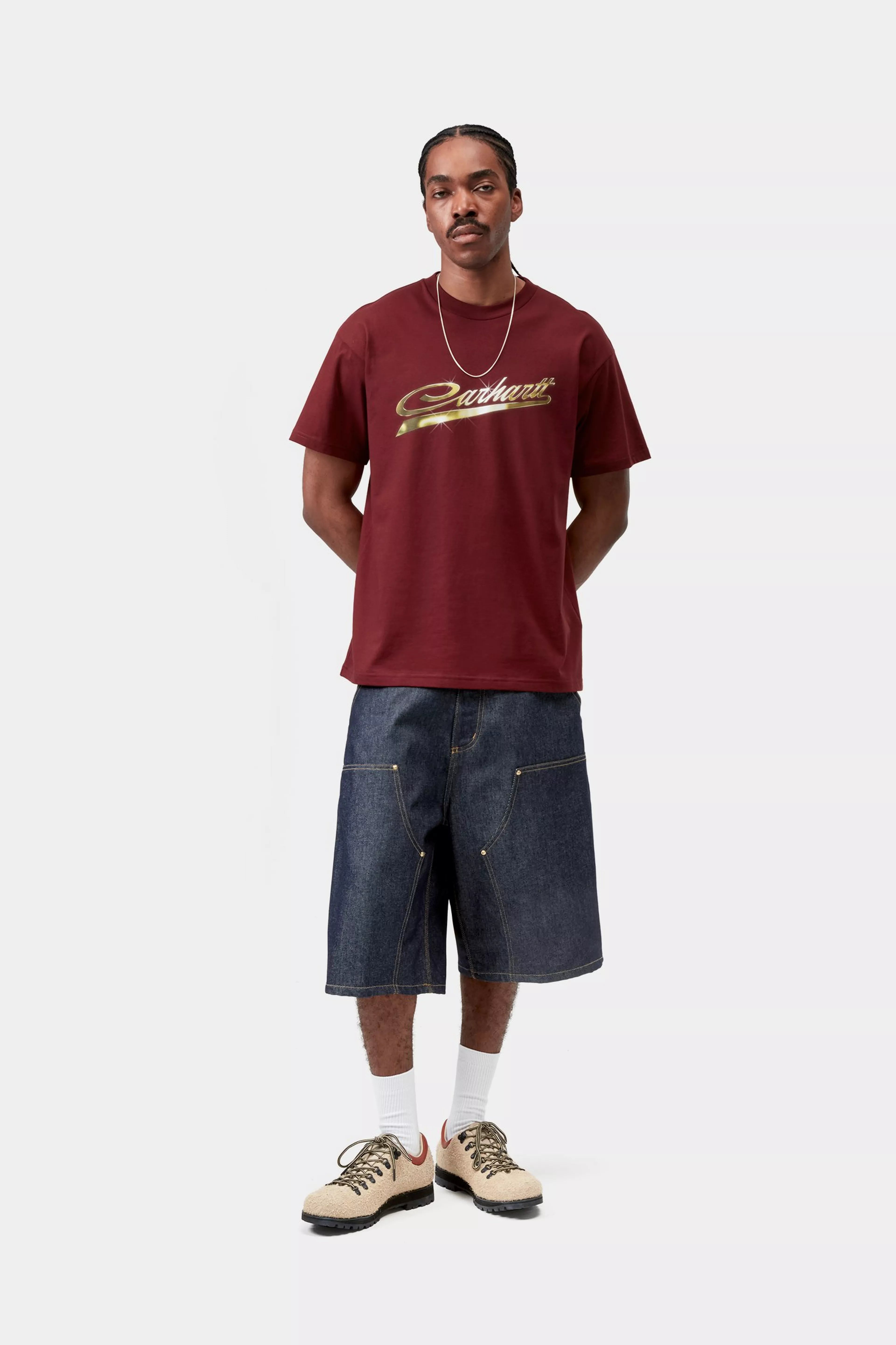 S/S Vroooom T-Shirt - Marsala