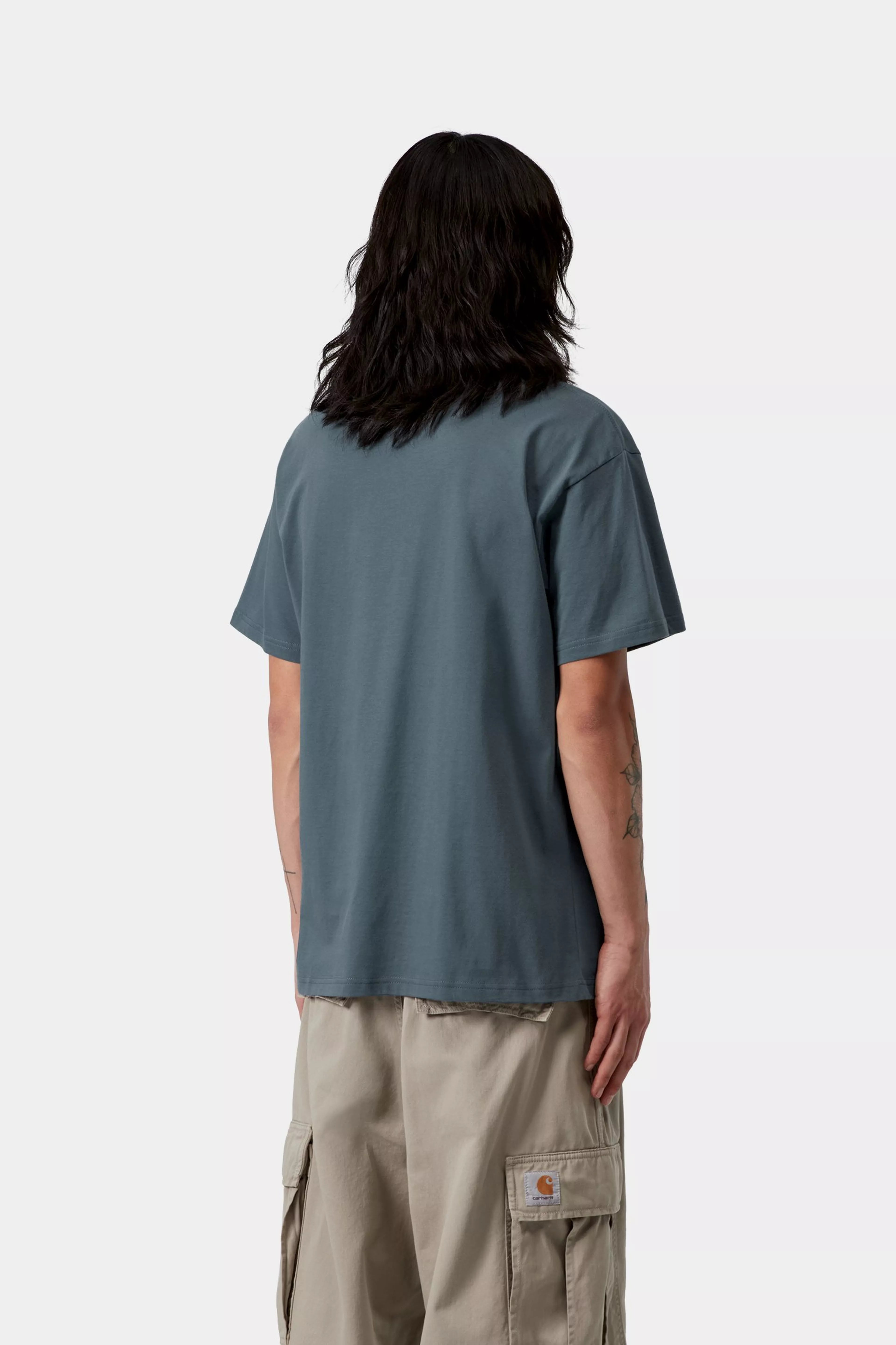 S/S Vroooom T-Shirt - Office Blue 3