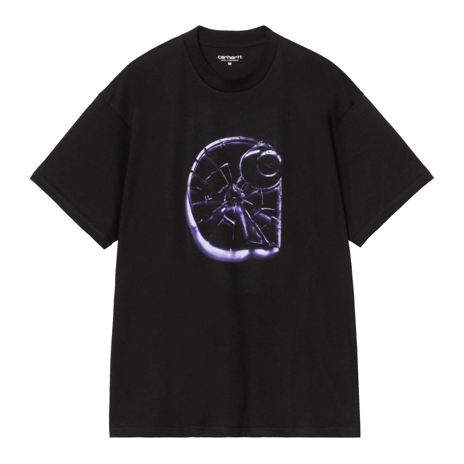 S/S Shattered T-Shirt - Black 1