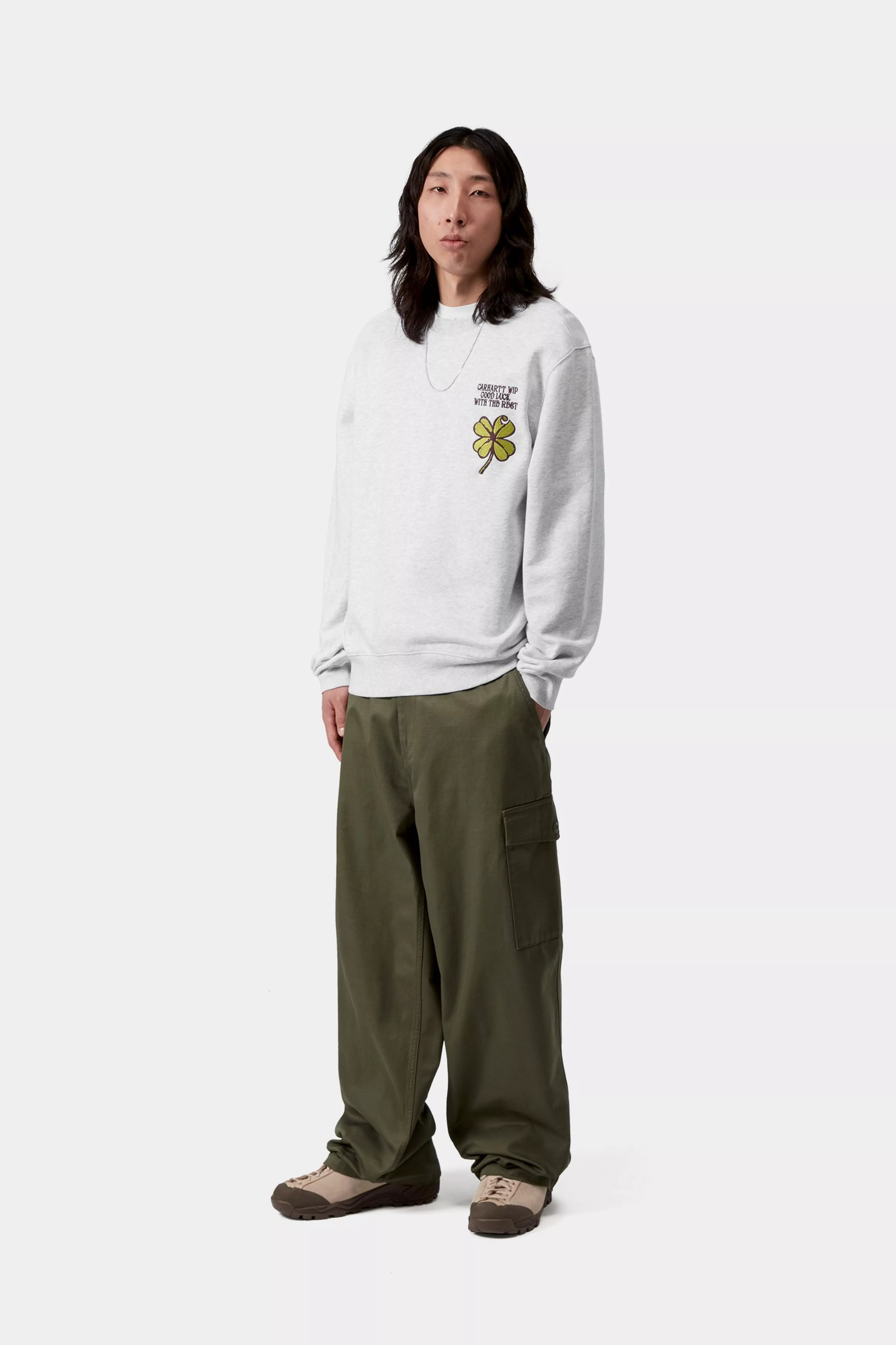 Clover Sweat - Ash Heather 4